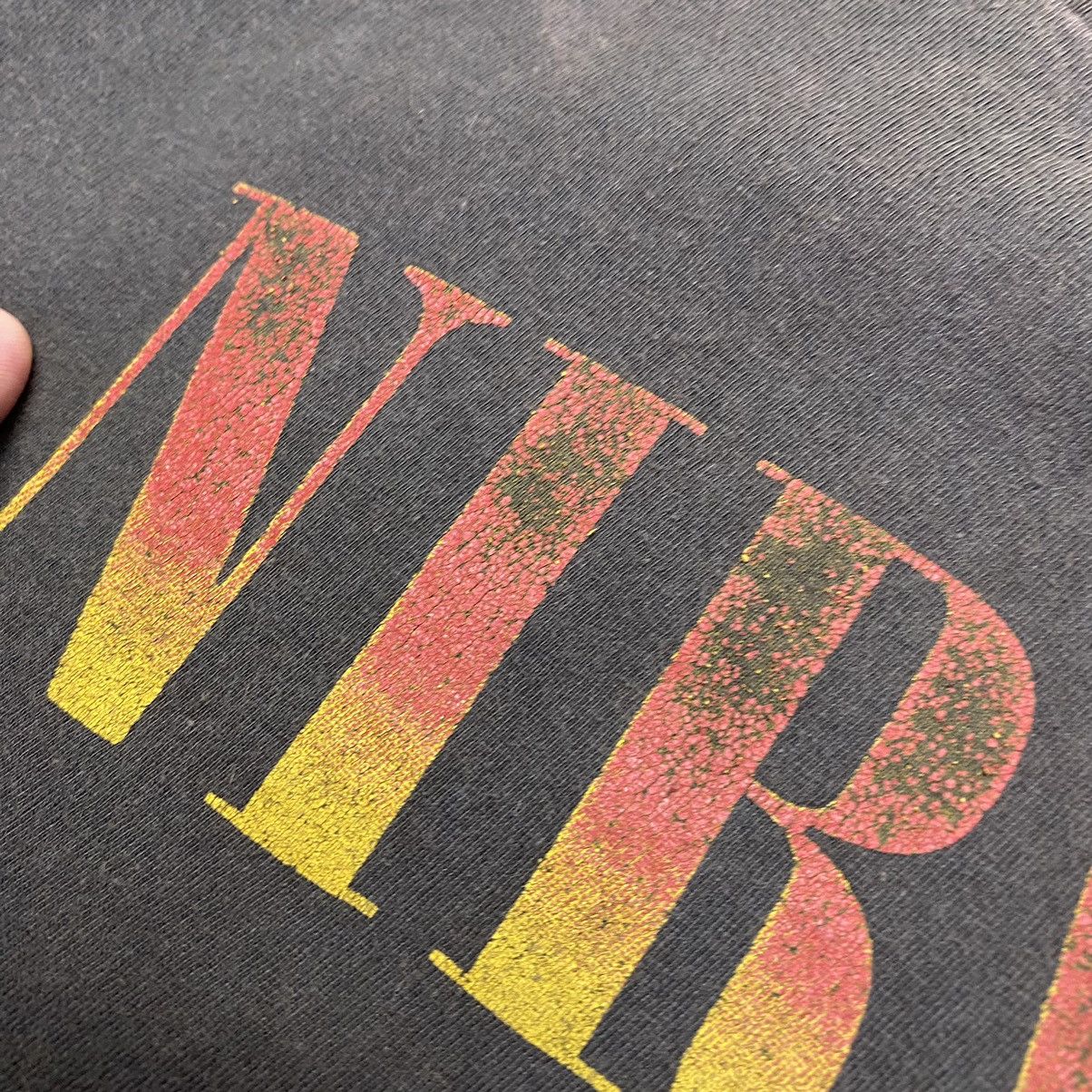 Band Tees × Vintage Vintage Nirvana Very Rare 90’s Bug Graphic logo tee Size US L / EU 52-54 / 3 - 7 Thumbnail