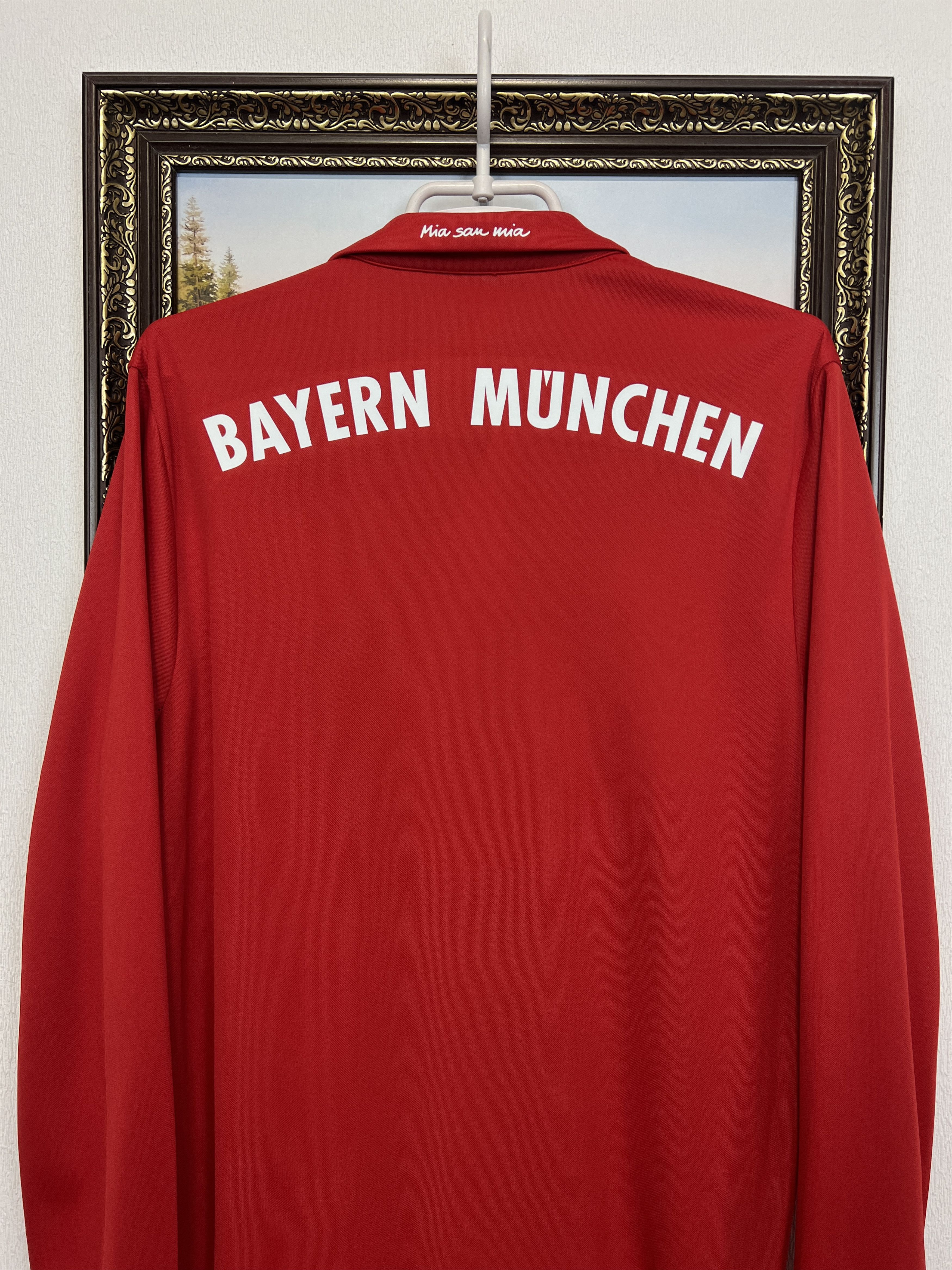 Adidas Bayern Munich Home football shirt Soccer Long Sleeve Jersey Size US M / EU 48-50 / 2 - 10 Thumbnail