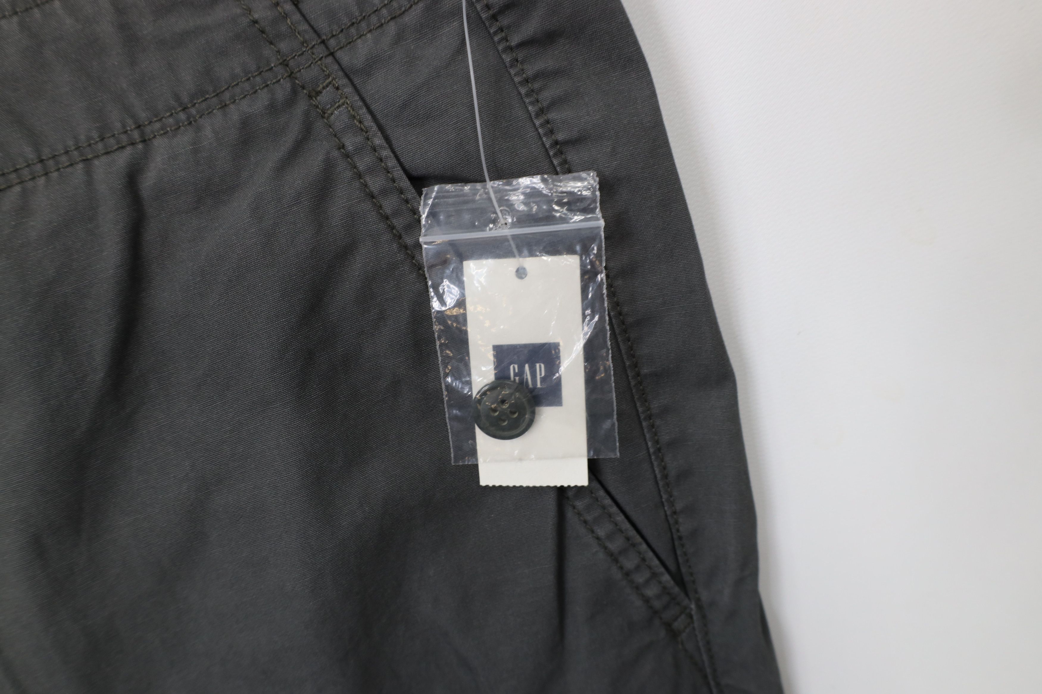 Gap × Vintage Deadstock Vintage Y2K Gap Surplus Chino Pants Trousers Gray Size US 33 - 6 Thumbnail
