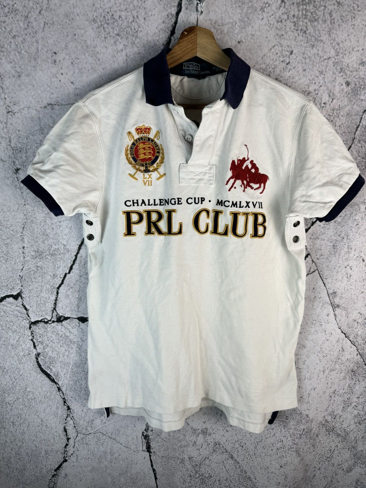 POLO deals RALPH LAUREN PRL GOLF WHITE RUGBY SHIRT (XXL)