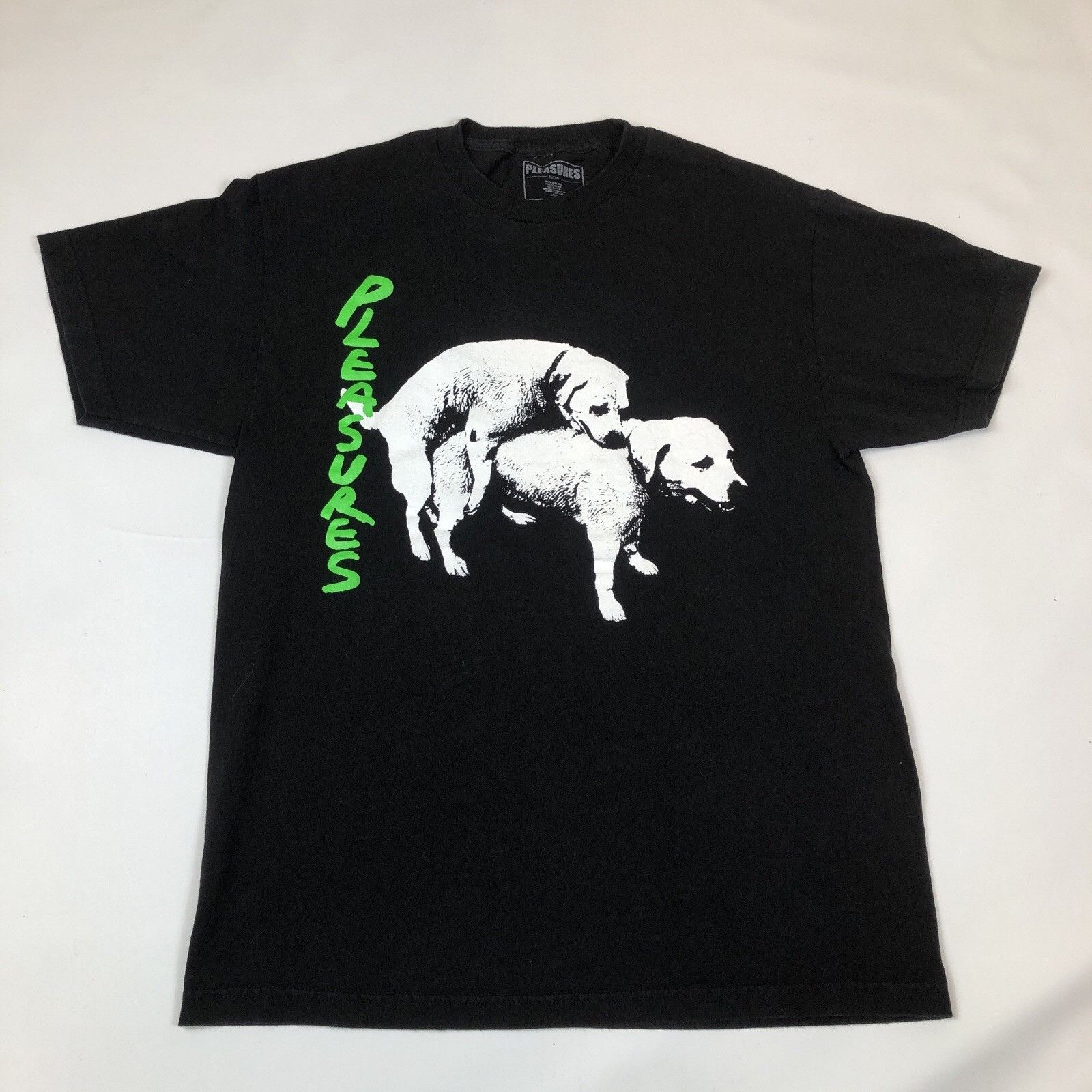 Pleasures -Pleasures Now Dogs Hump Humping Black Hype T Shirt Size US L / EU 52-54 / 3 - 6 Thumbnail