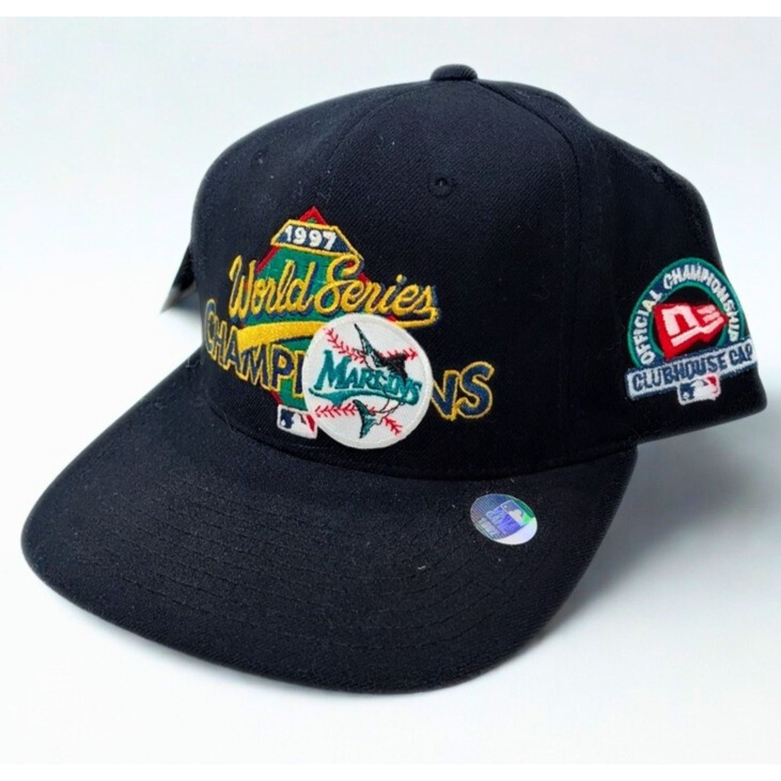 New Era Florida Marlins 1997 World Series Champions New Era Snapback Size ONE SIZE - 4 Thumbnail