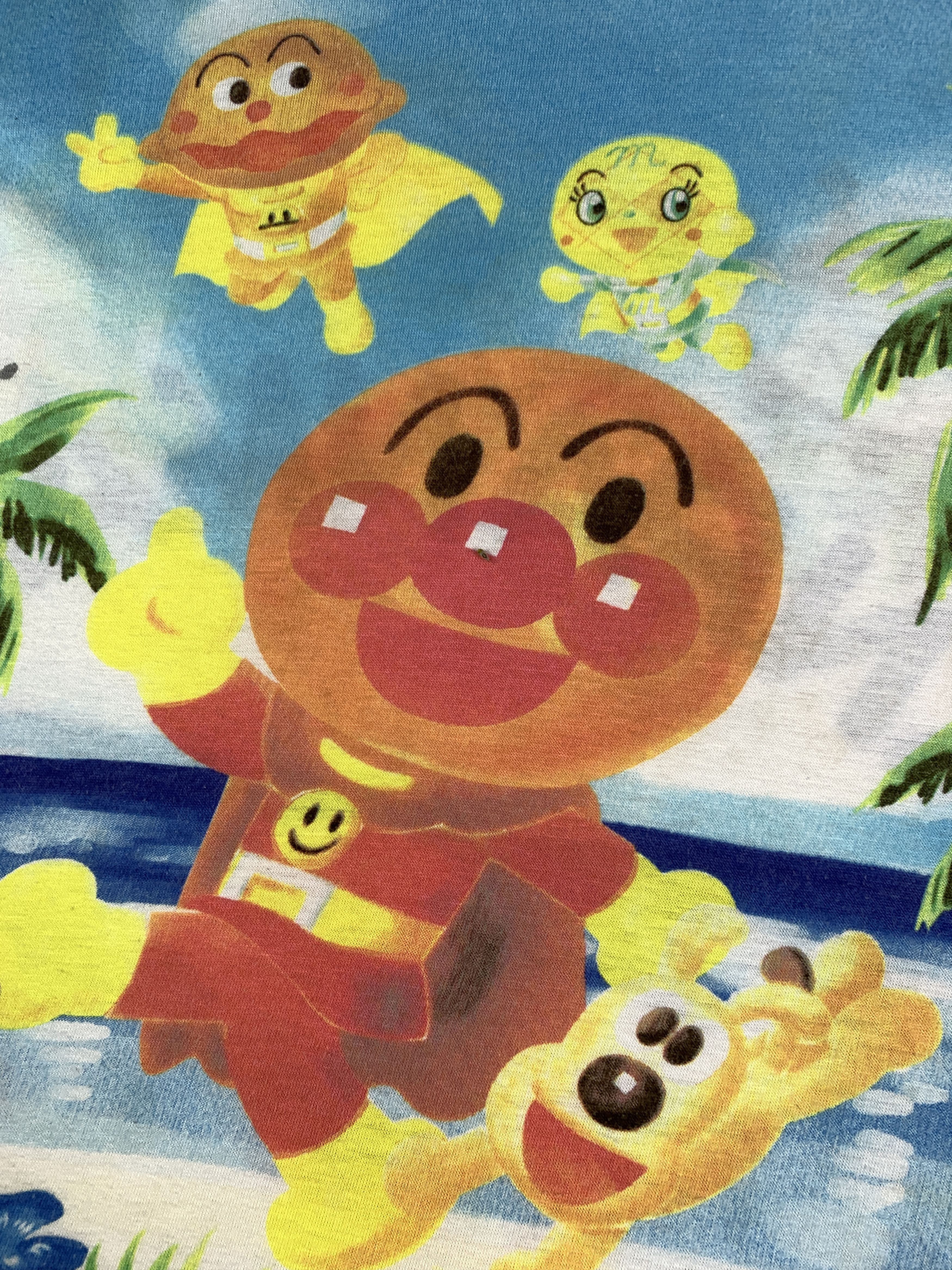 Anime 2000s Anpaman Anime Summer Graphic Baby Tee (S) Size S / US 4 / IT 40 - 4 Thumbnail