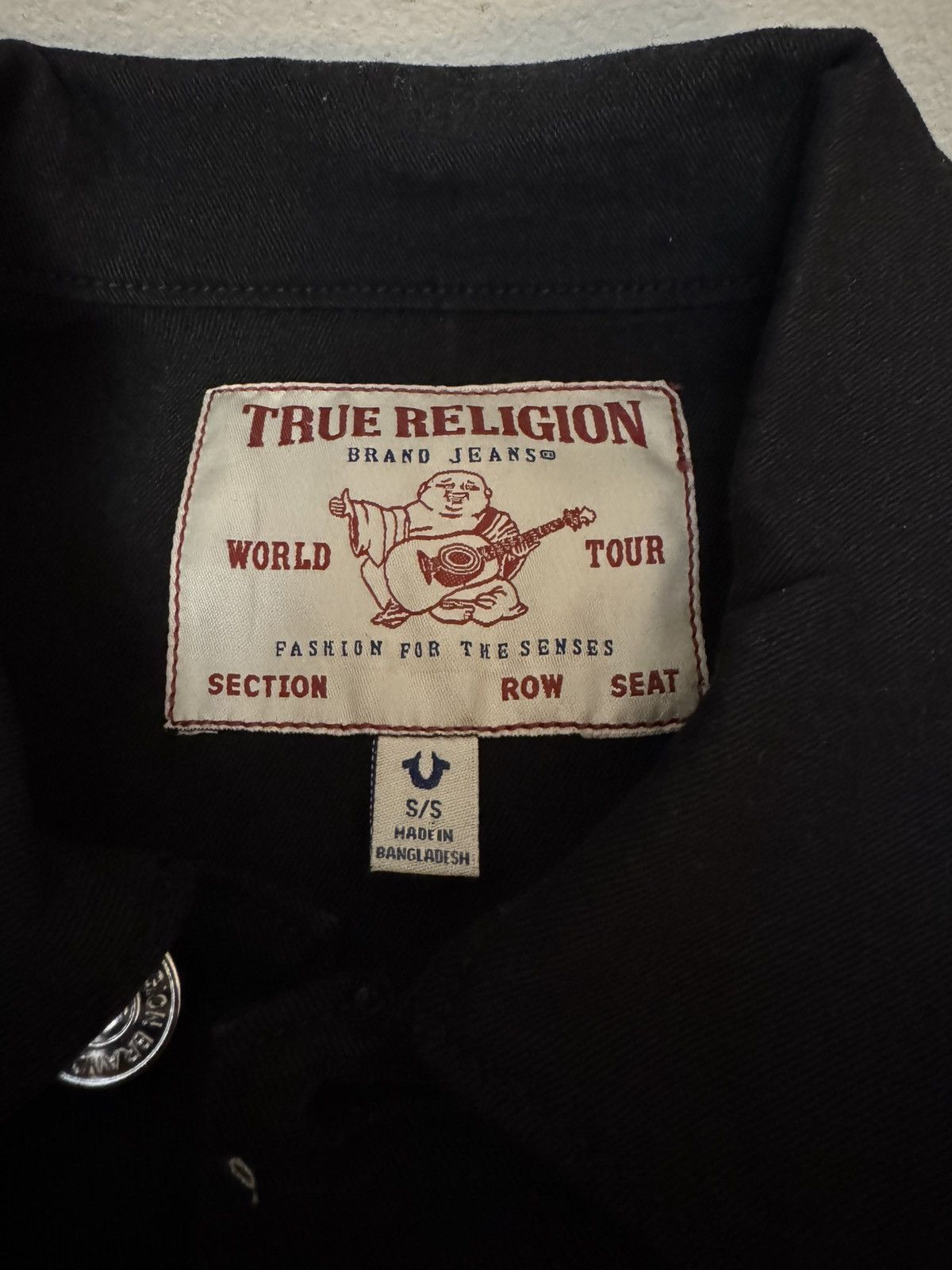 True Religion True Religion Black Denim Jacket Men Size Small Size US S / EU 44-46 / 1 - 7 Thumbnail