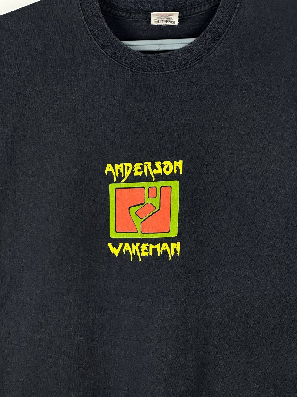 Band Tees × Vintage Vintage 2006 Anderson Bruford Wakeman Howe UK Tour T Shirt Size US XL / EU 56 / 4 - 5 Thumbnail