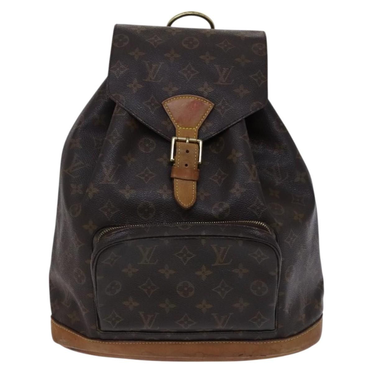 Louis Vuitton LOUIS VUITTON Monogram Montsouris GM Backpack M51135 Size ONE SIZE - 13 Thumbnail