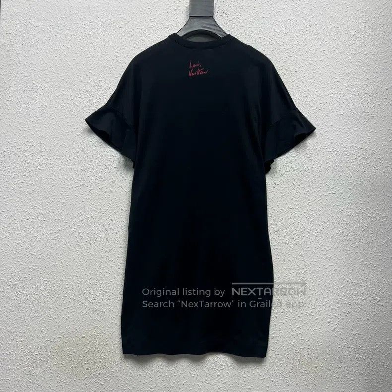 Louis Vuitton Louis Vuitton Neon Urban Print Lotus Leaf T-Shirt Short Sl Size M / US 6-8 / IT 42-44 - 2 Thumbnail