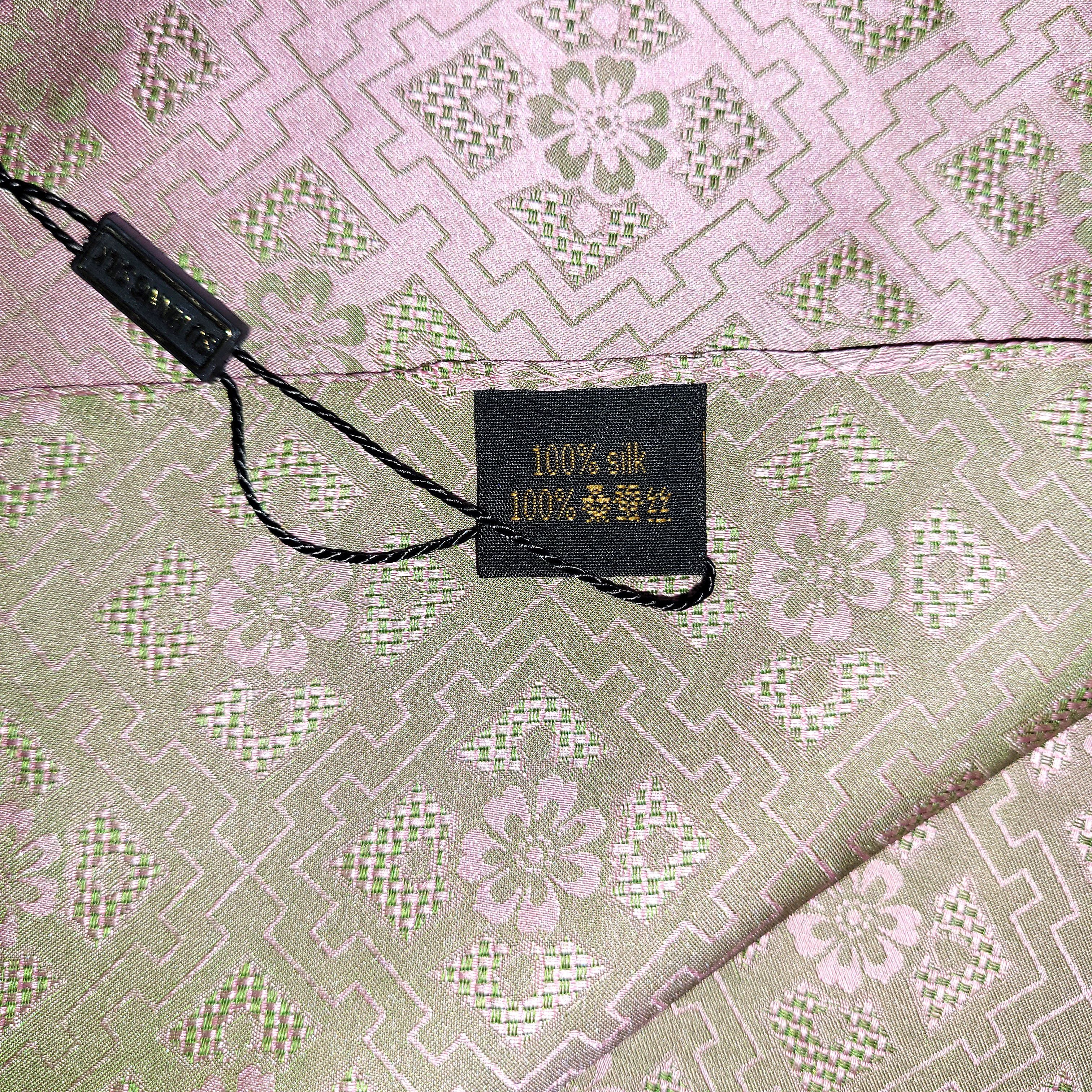 Other NWT Double-Sided Silk Scarf 52"x52" Large Square Wrap 3017 Size ONE SIZE - 5 Thumbnail