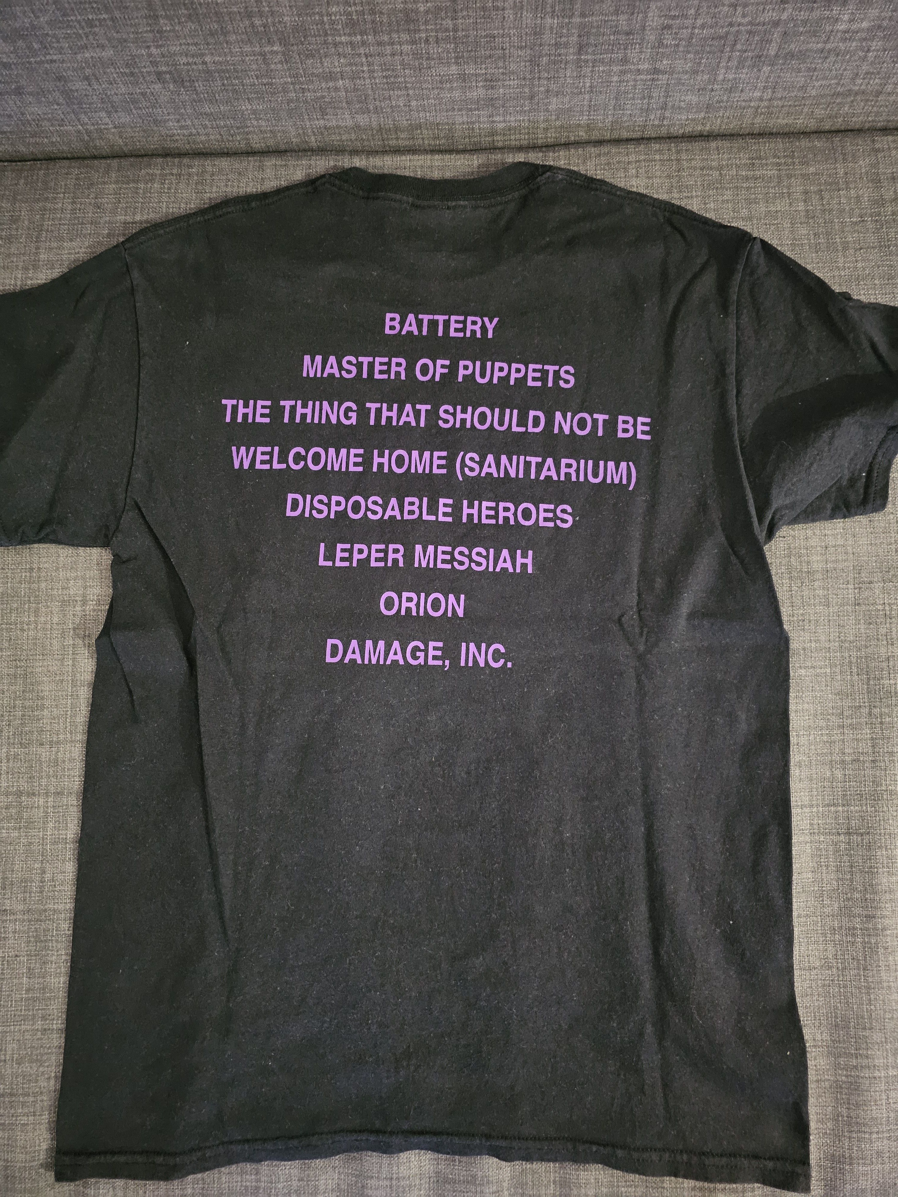 Gildan Metallica t-shirt Size US M / EU 48-50 / 2 - 3 Thumbnail