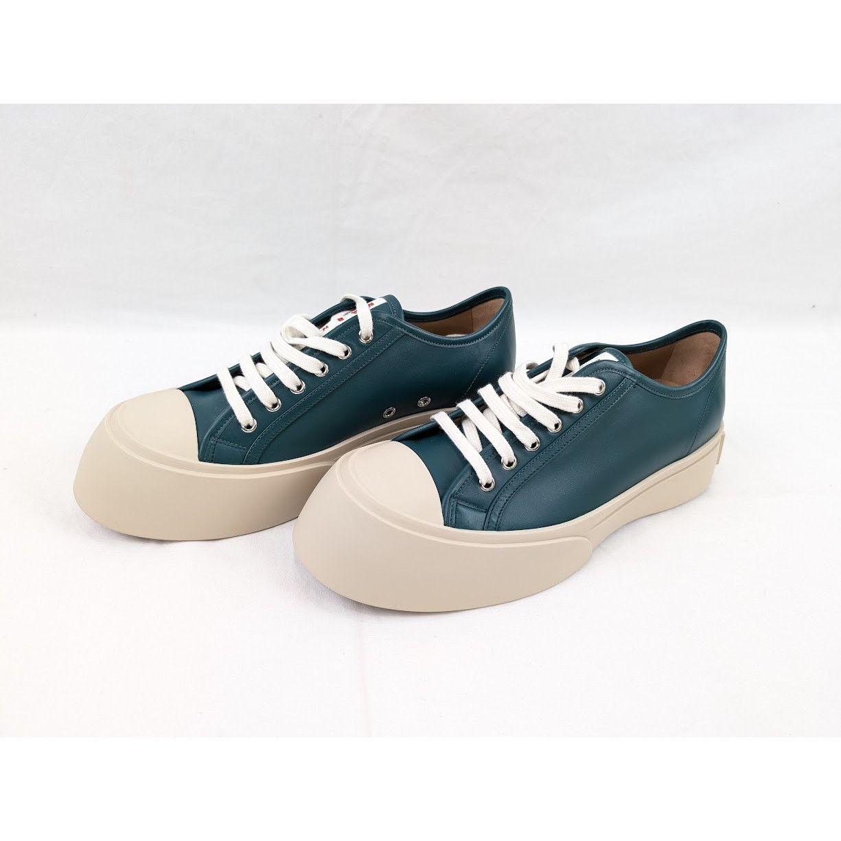 Marni o1rshd1 Low-Top Sneakers in Green/Beige Size US 11 / EU 44 - 18 Thumbnail