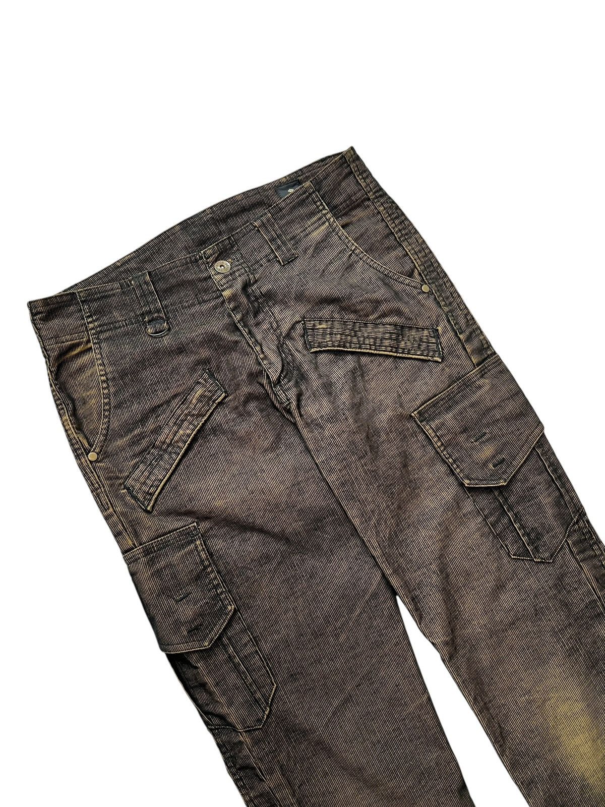 semanticdesign Semantic Design 2 Tone Corduroy Cargo Pants Size US 31 - 5 Thumbnail