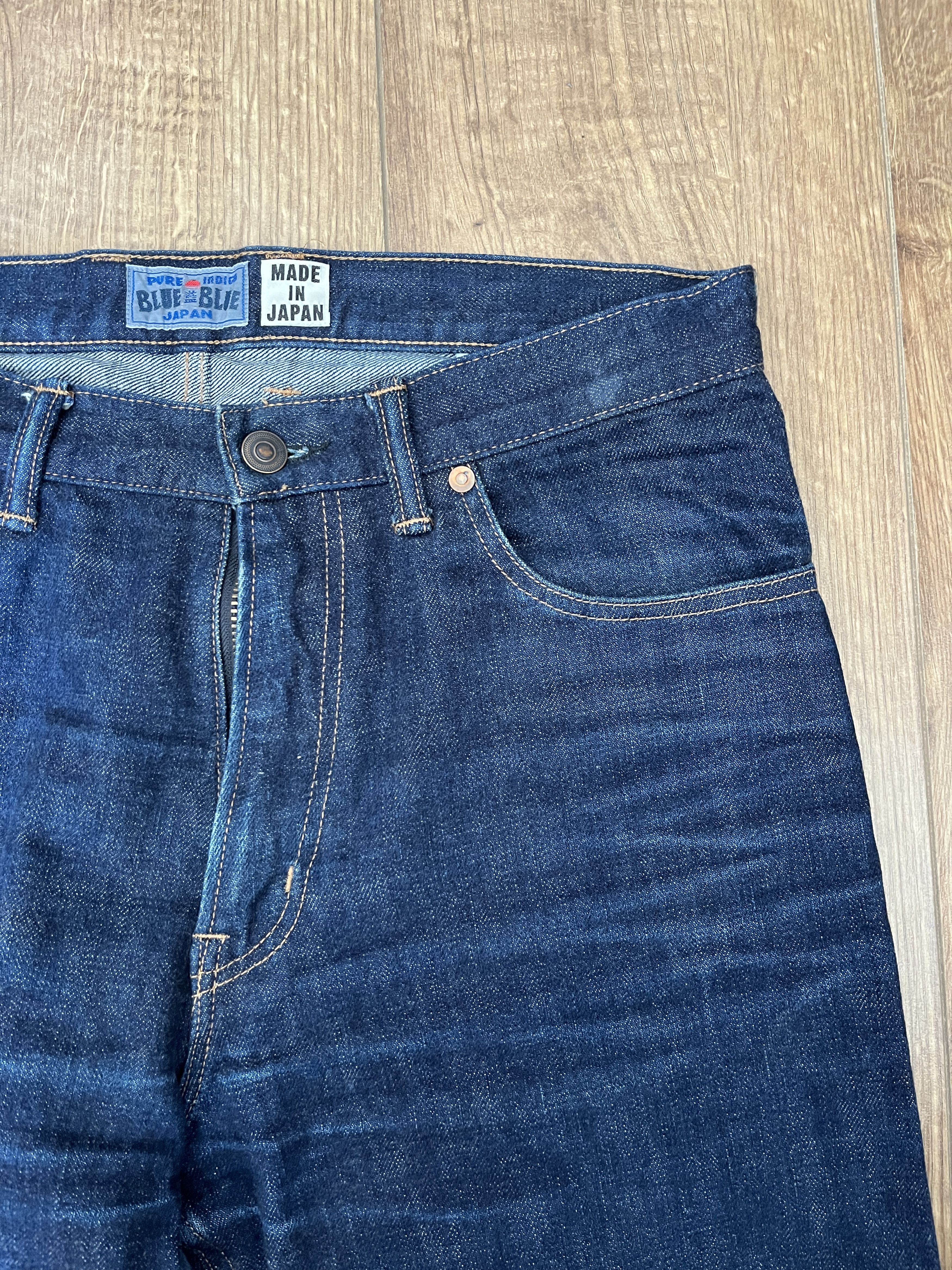 Blue Blue Japan Blue Blue Japan Indigo Selvedge Denim Jeans Size US 31 - 2 Thumbnail