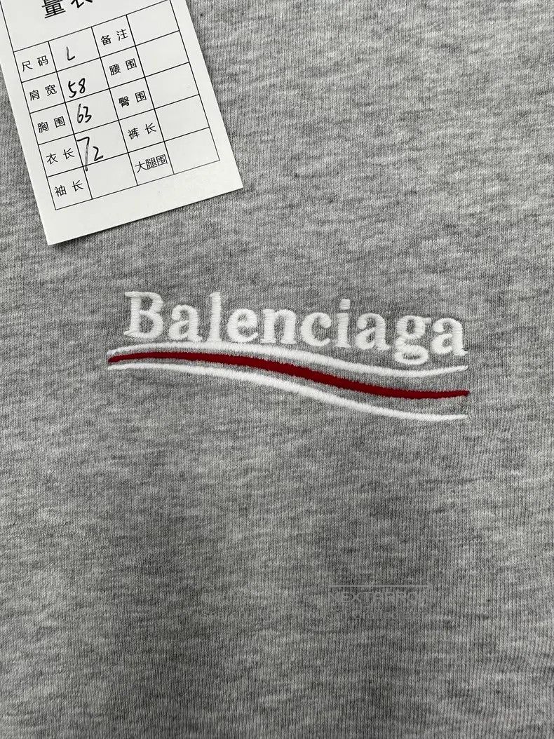 Balenciaga Balenciaga Coca-Cola T-shirt with embroidered logo in grey Size US L / EU 52-54 / 3 - 3 Thumbnail
