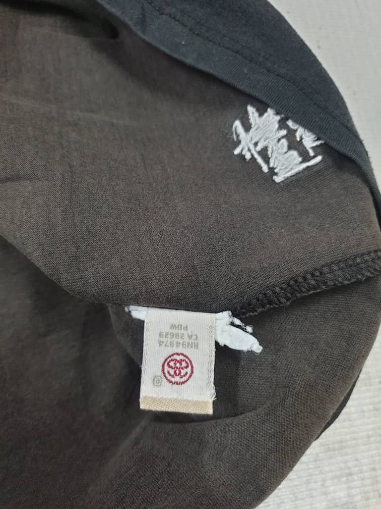 Stussy Stussy World wide Skateboarding Faded Black Shirt Size US M / EU 48-50 / 2 - 3 Thumbnail