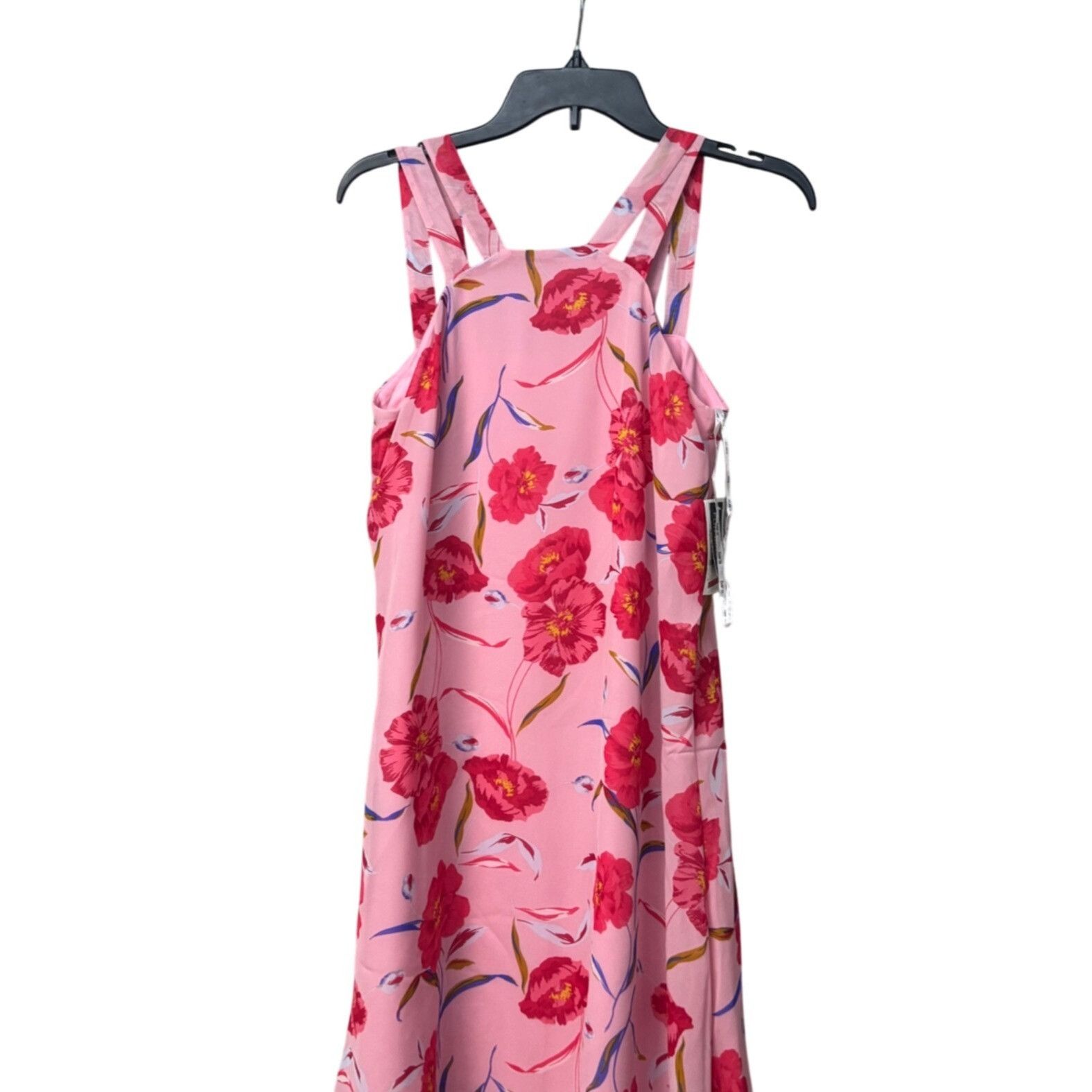 Bar III Bar III Printed Trapeze Dress, Pink/Red, Sz. XS Size XS / US 0-2 / IT 36-38 - 13 Thumbnail