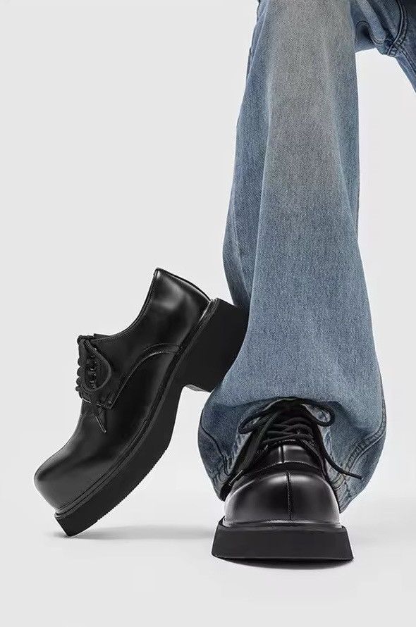 Other Casual Basic PU Leather Streetwear Boots Size US 9 / EU 42 - 2 Thumbnail
