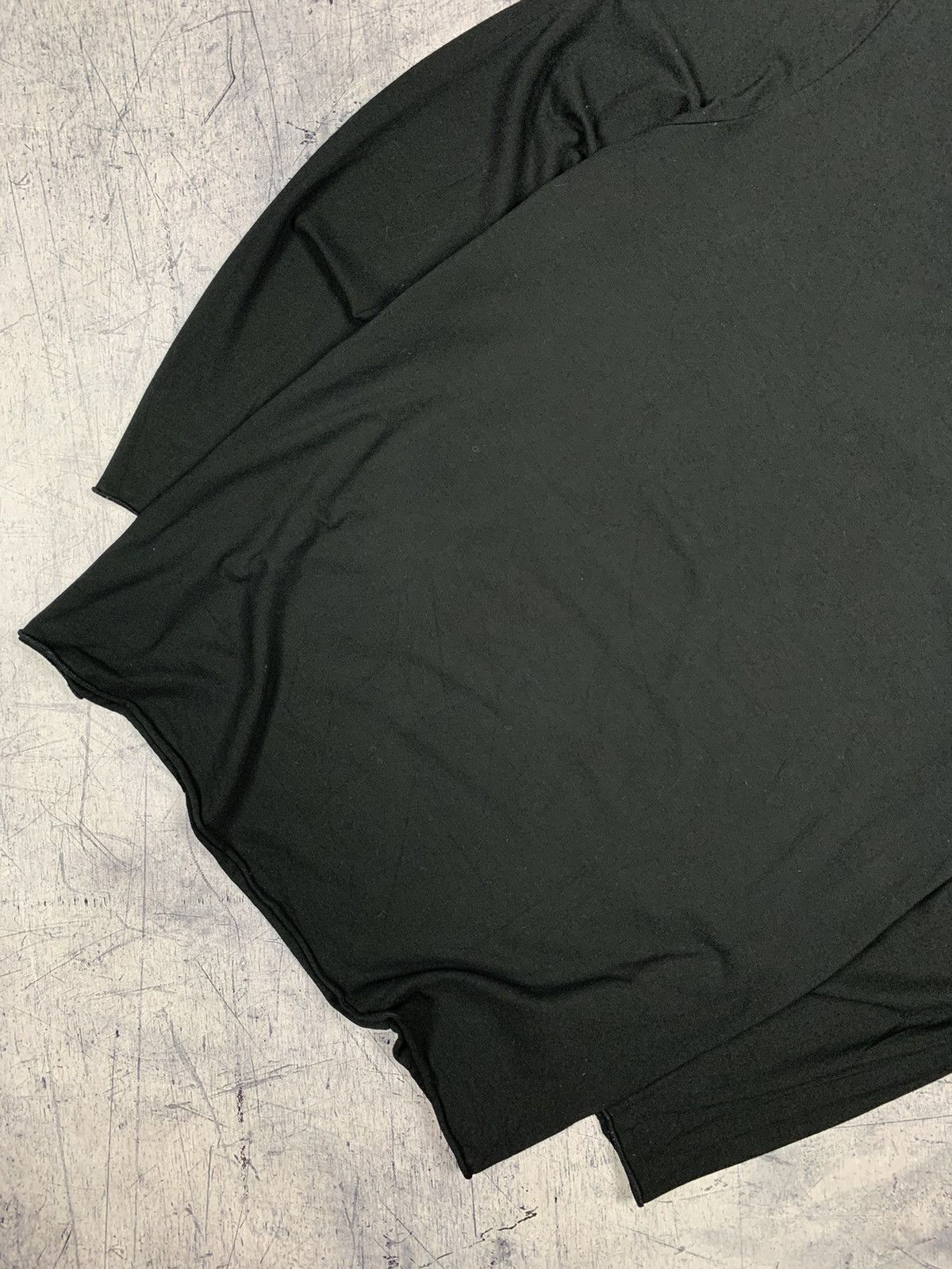 OSKA Designer Oska Black Cotton Long Sleeve T-Shirt Size 5 Y2K Size L / US 10 / IT 46 - 3 Thumbnail