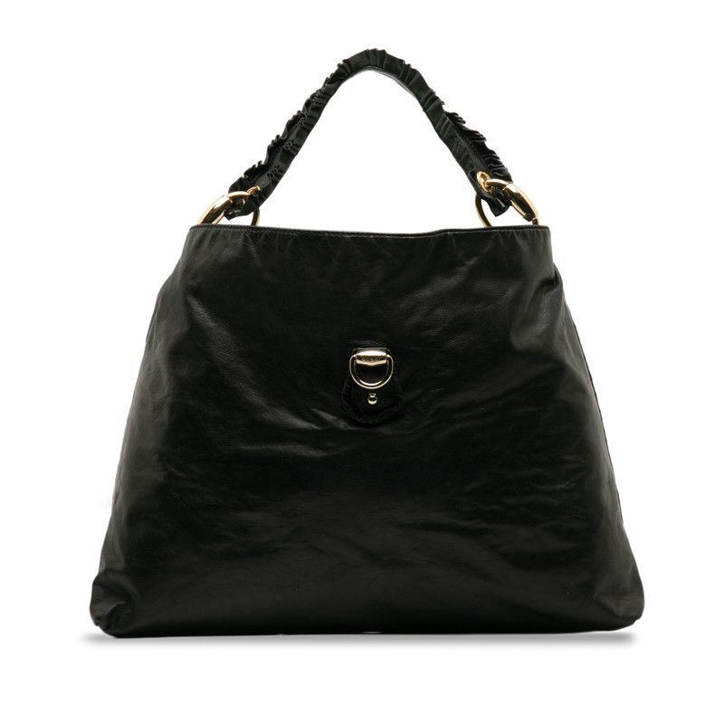 image of Gucci Large Sabrina Hobo Bag in Black, Women's