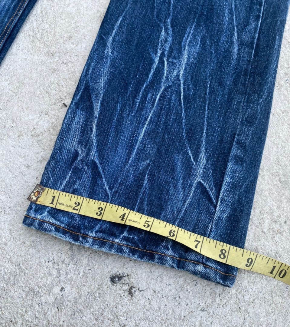 If Six Was Nine Vintage Japanese Brand Distressed Denim Size US 34 / EU 50 - 9 Thumbnail