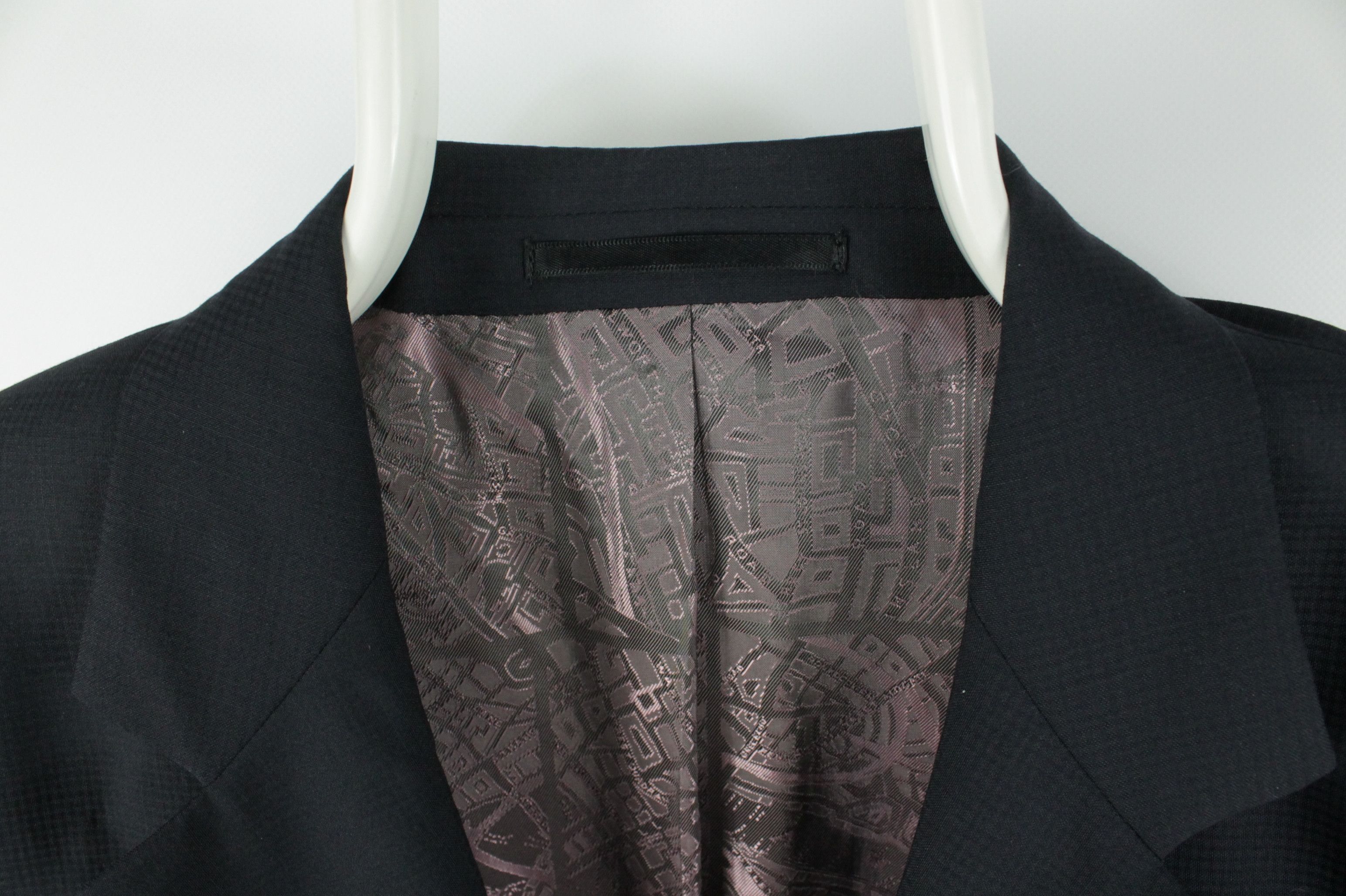 Paul Smith Paul Smith The Floral Navy Wool Slim Fit Suit Blazer Men's Size US M / EU 48-50 / 2 - 3 Thumbnail