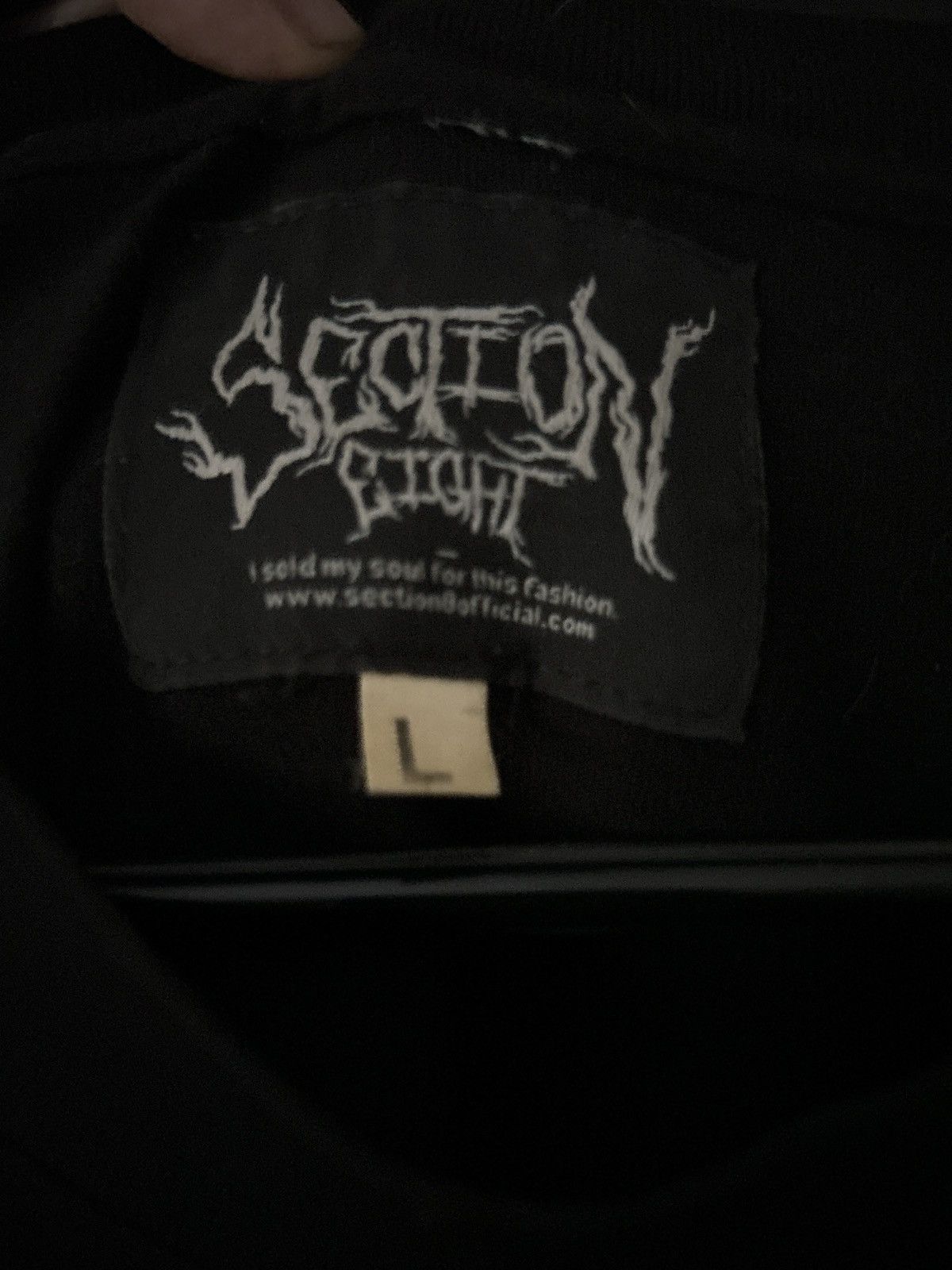 Section 8 Section 8 grim reaper airbrush tee 2020 Size US L / EU 52-54 / 3 - 4 Thumbnail