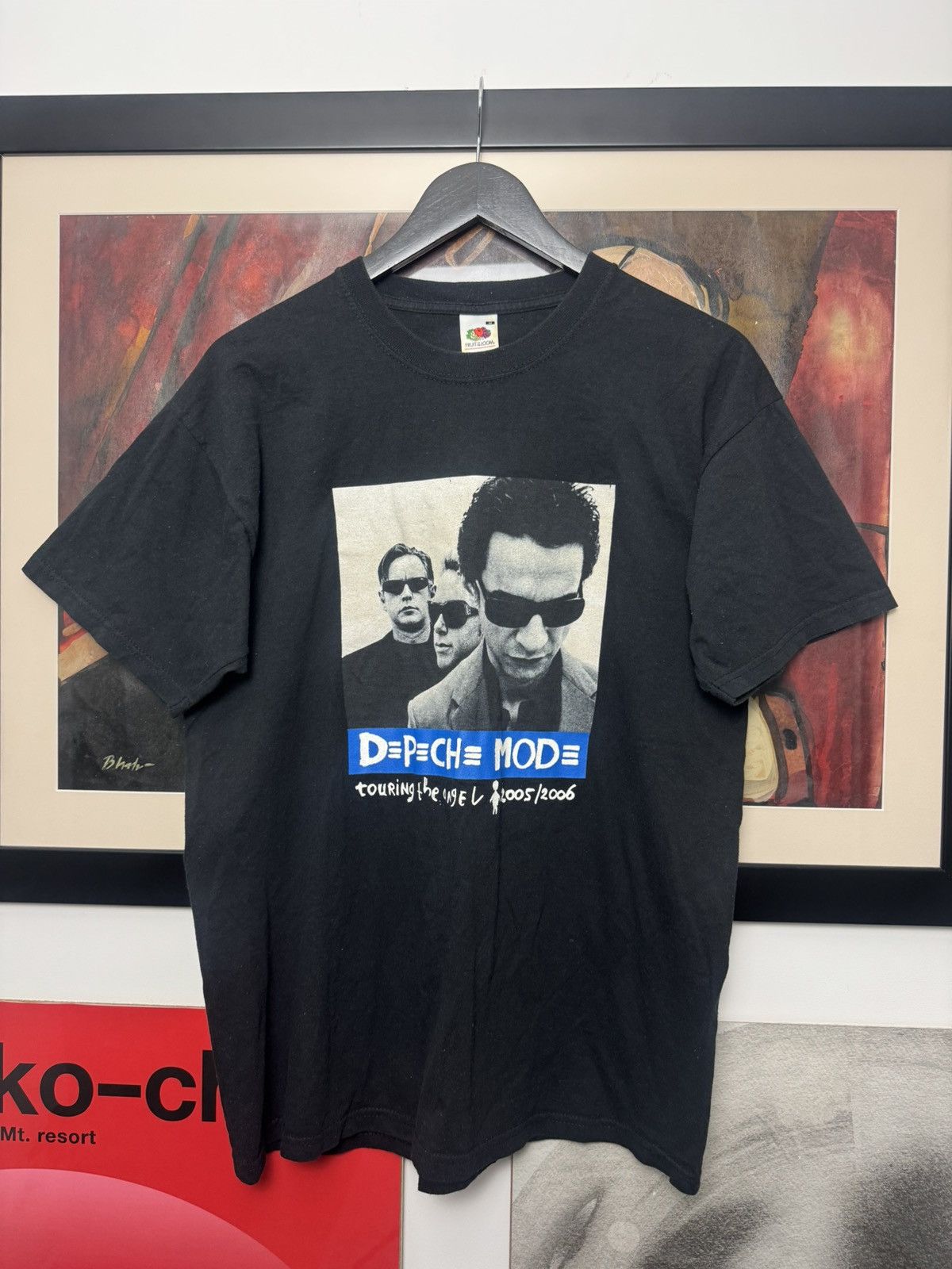 Vintage Y2k Depeche Mode touring the angel tour photo tee