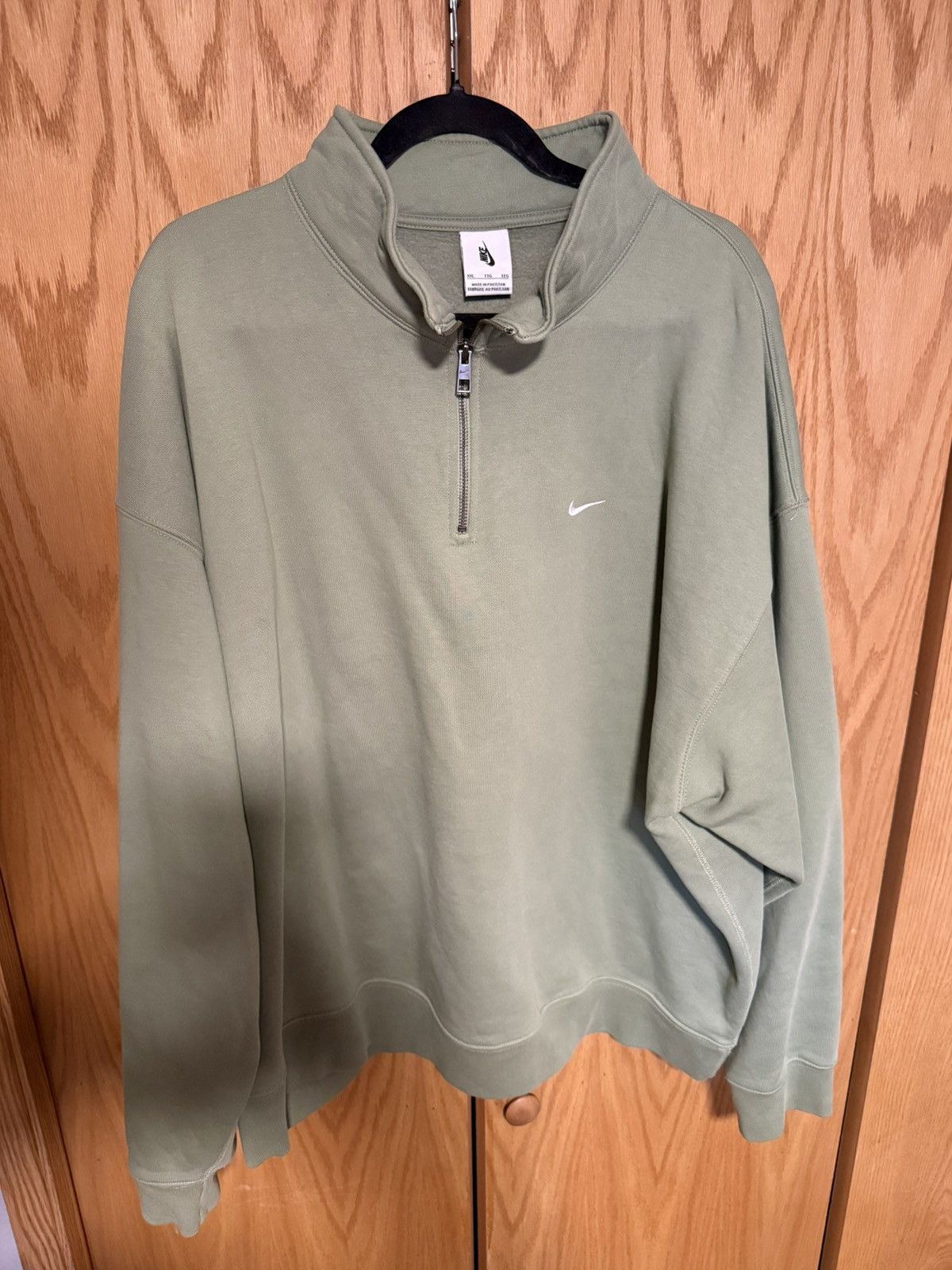 Nike Solo Swoosh Half Zip Size US XXL / EU 58 / 5 - 1 Thumbnail