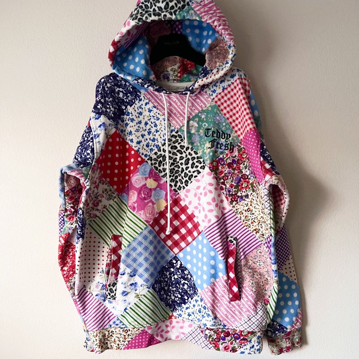 Teddy Fresh Patchwork graphic hoodie Size US XL / EU 56 / 4 - 23 Thumbnail