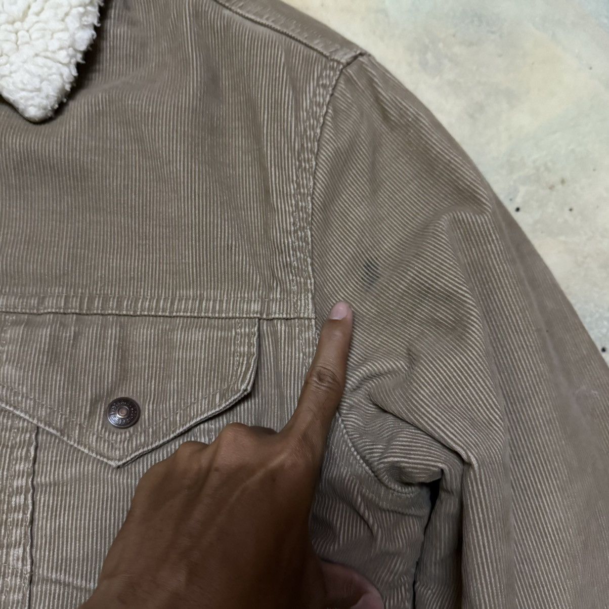 Levi's Vintage Levis Corduroy Sherpa Jacket Size US S / EU 44-46 / 1 - 5 Thumbnail