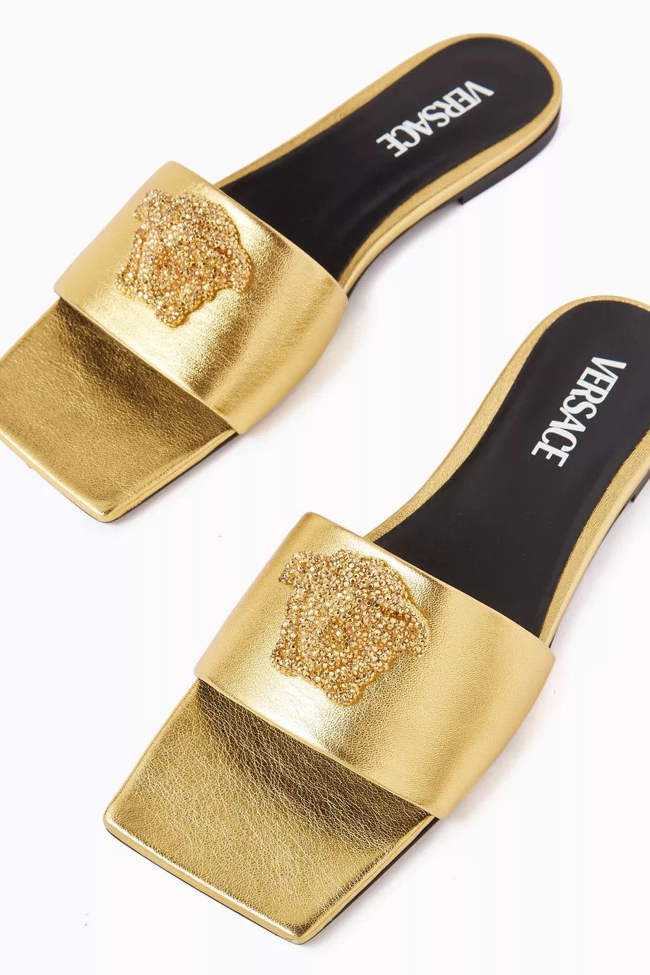 Versace o1y0226 Flats in Gold Size US 5 / IT 35 - 4 Thumbnail