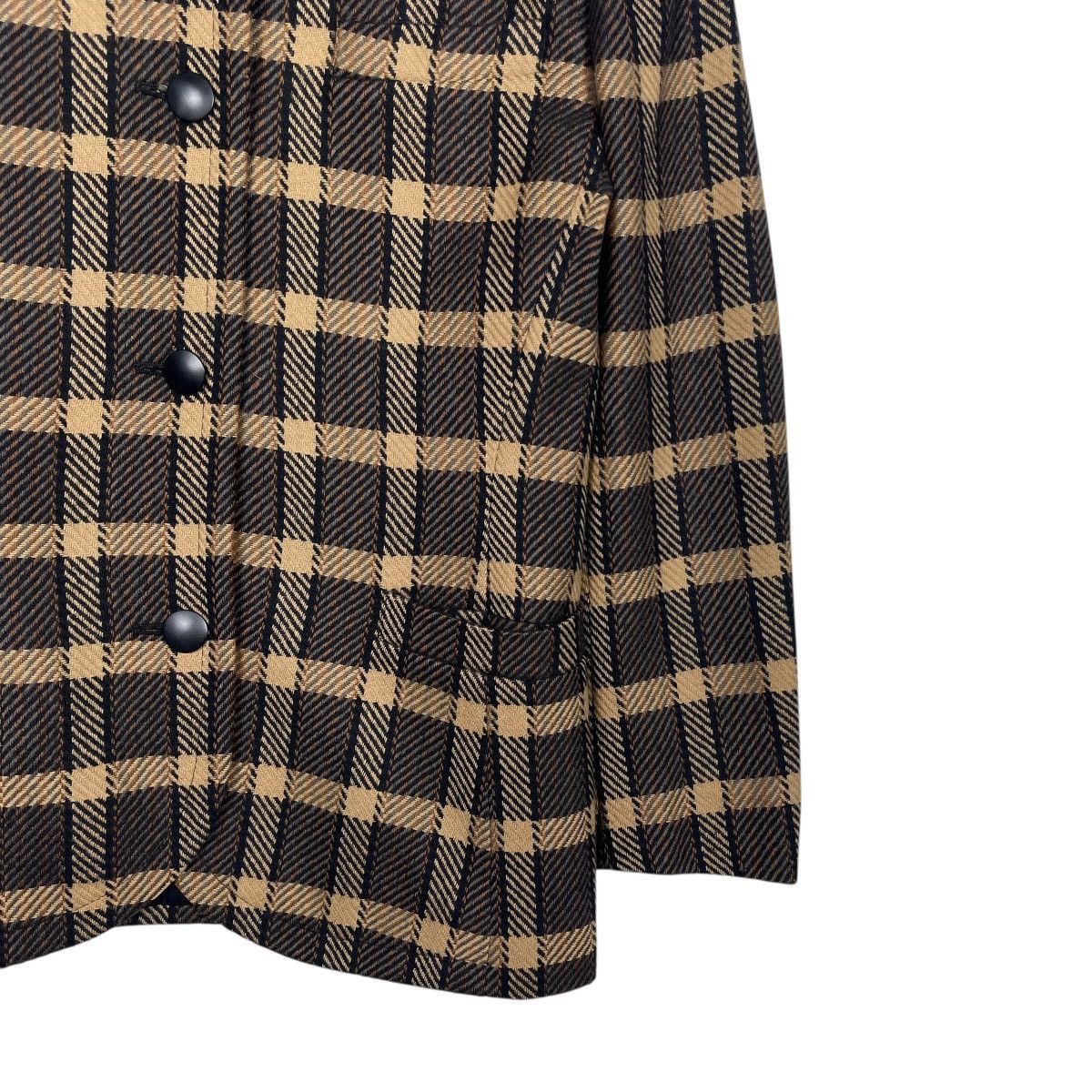 Aquascutum Vintage Aquacustum Check Button Jacket Size M / US 6-8 / IT 42-44 - 4 Thumbnail