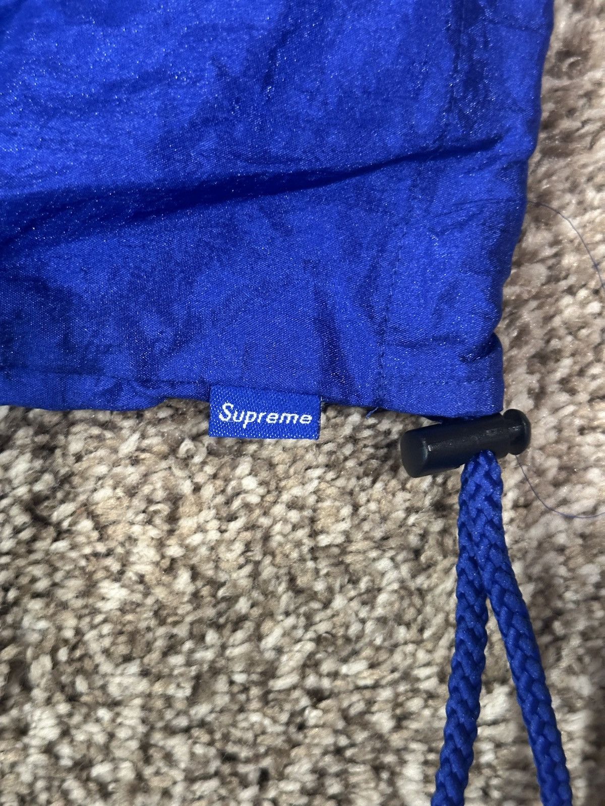 Supreme Supreme SAMPLE Nylon Packable Poncho Jacket - Royal Large Size US L / EU 52-54 / 3 - 5 Thumbnail