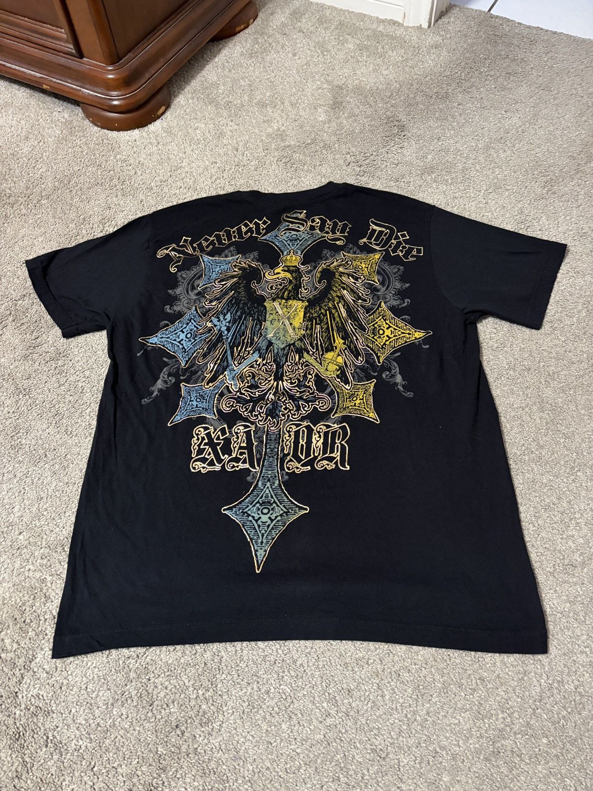 Affliction Vintage Y2K Decoded Affliction Shirt Size Large Double Sided Size US L / EU 52-54 / 3 - 2 Thumbnail