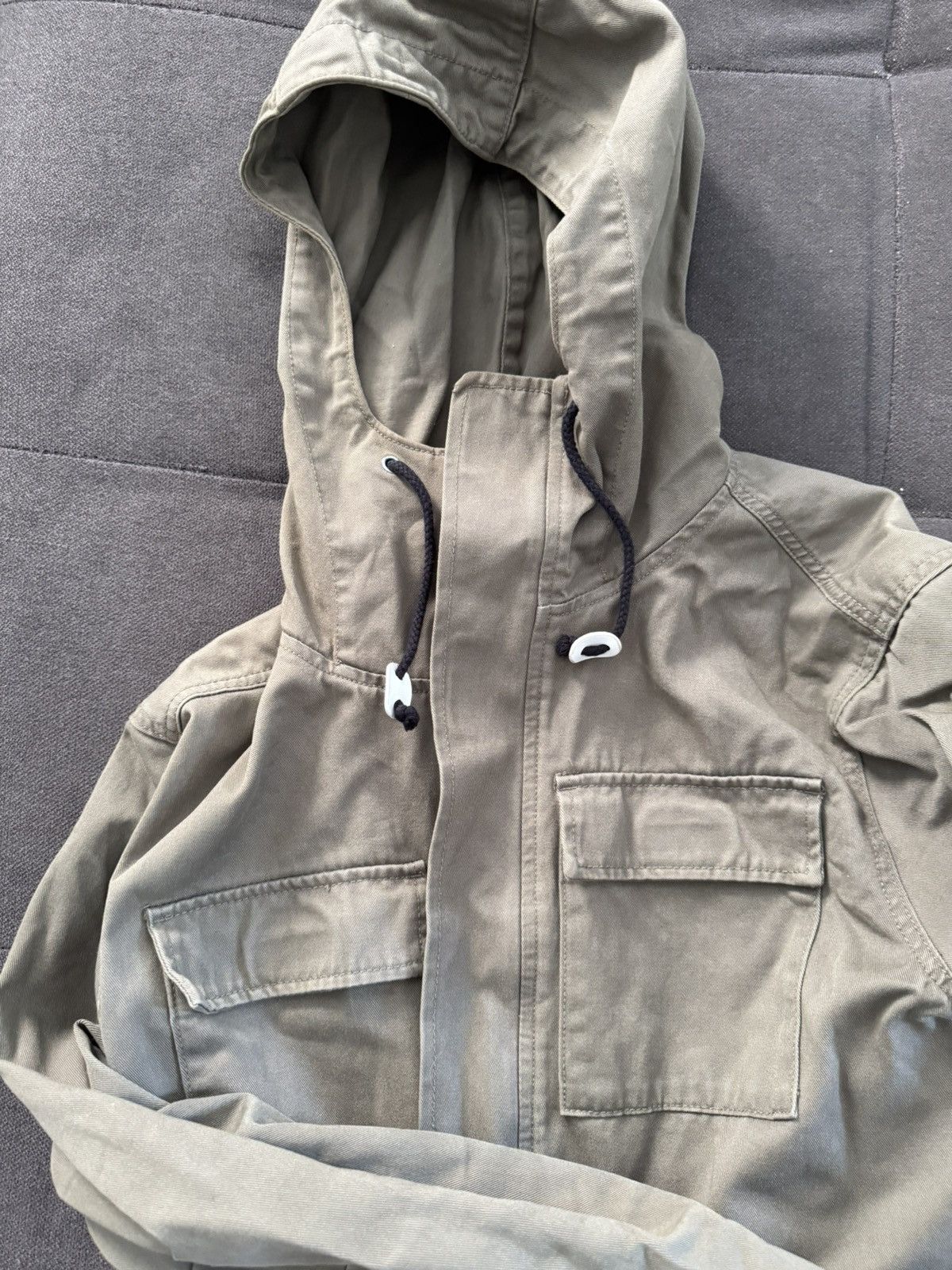 Divided H&M Divided Army Green Hooded Parka Size US M / EU 48-50 / 2 - 7 Thumbnail