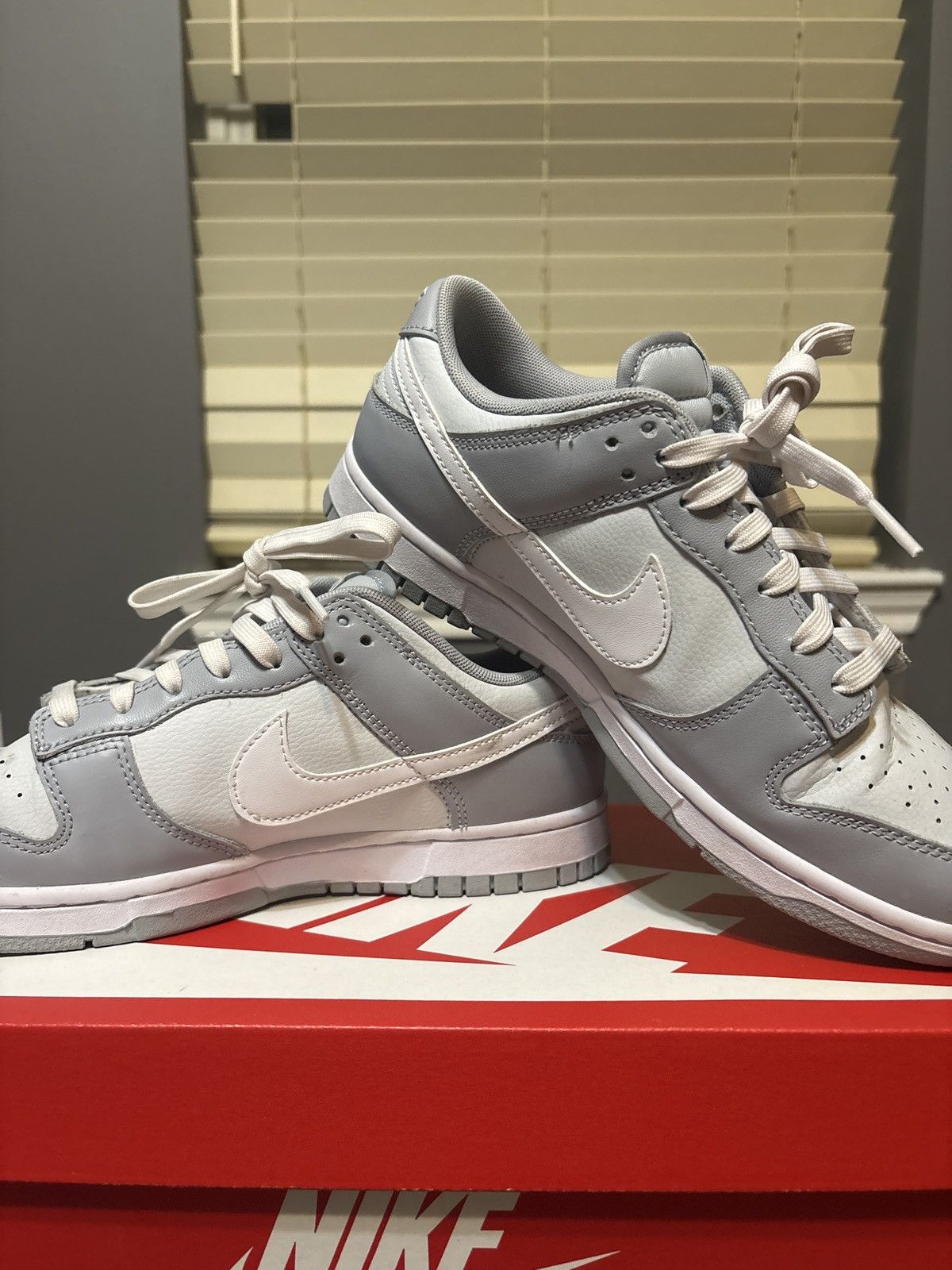 Nike Nike dunk two tone grey Size US 8.5 / EU 41-42 - 2 Thumbnail