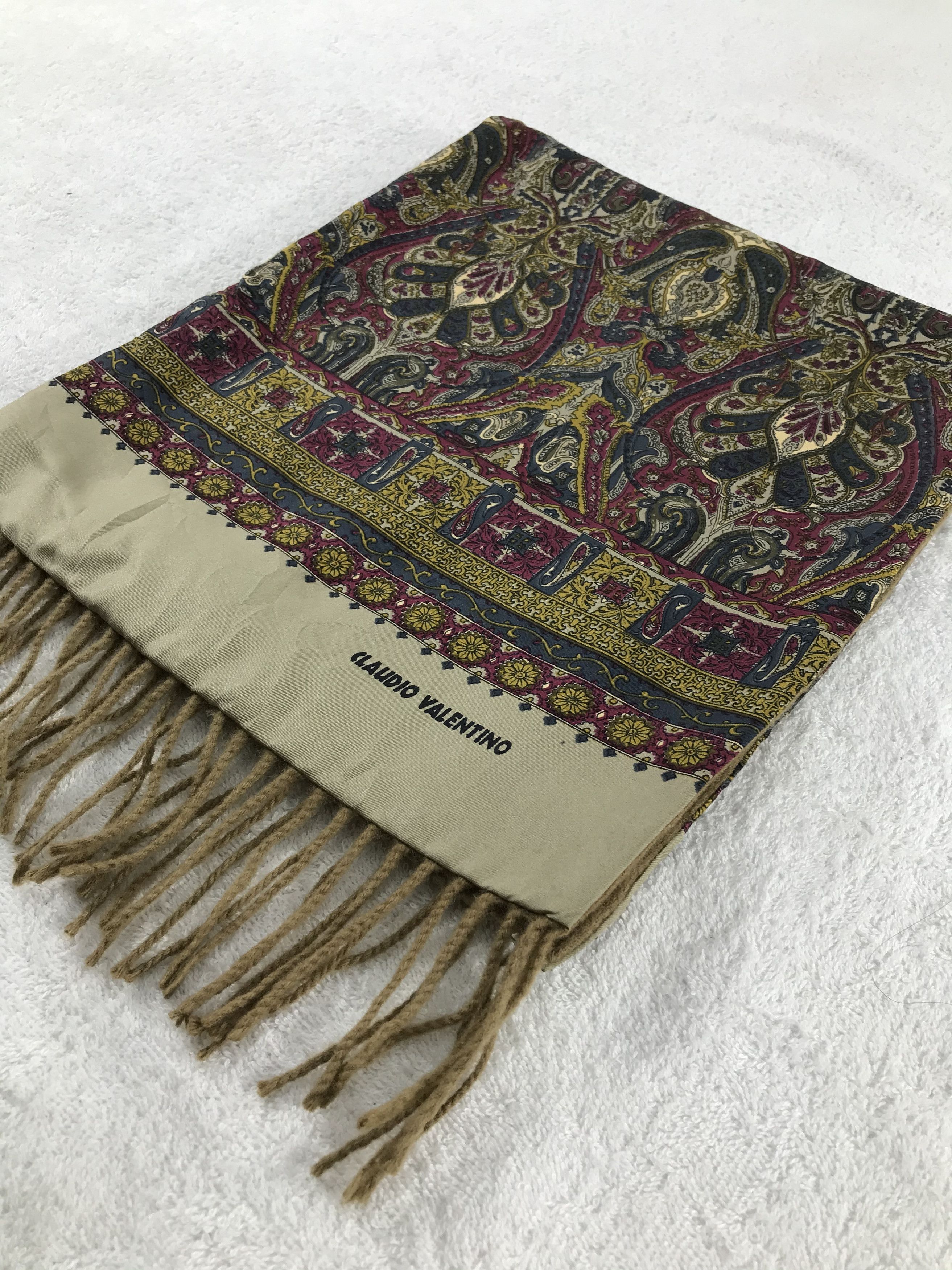 Vintage Valentino Scarf / Muffler / Neckwear - WW1234 Size ONE SIZE - 3 Thumbnail