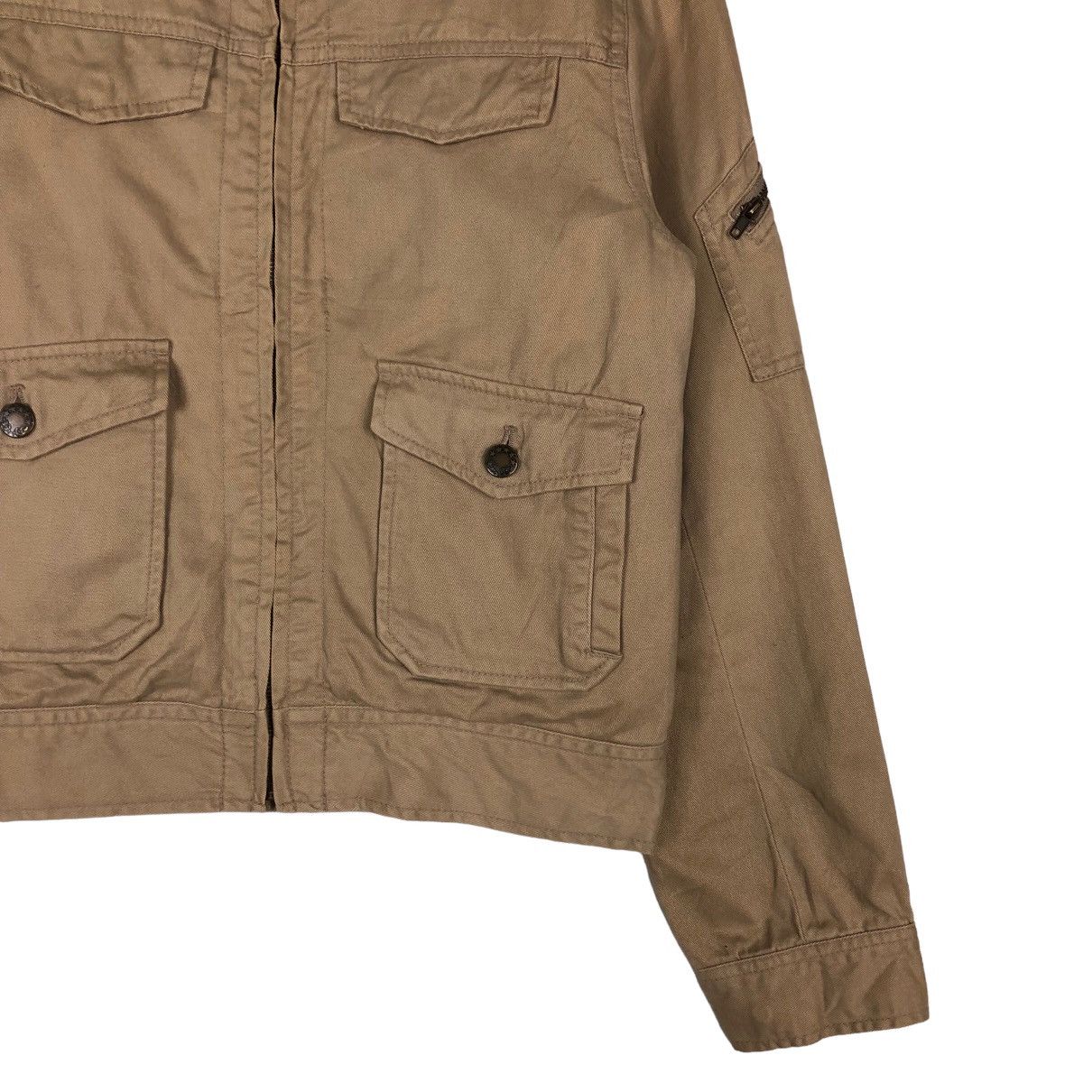 Issey Miyake 🔥Cropped Biker Jacket Trucker Pageboy Japan Made Size US S / EU 44-46 / 1 - 5 Thumbnail