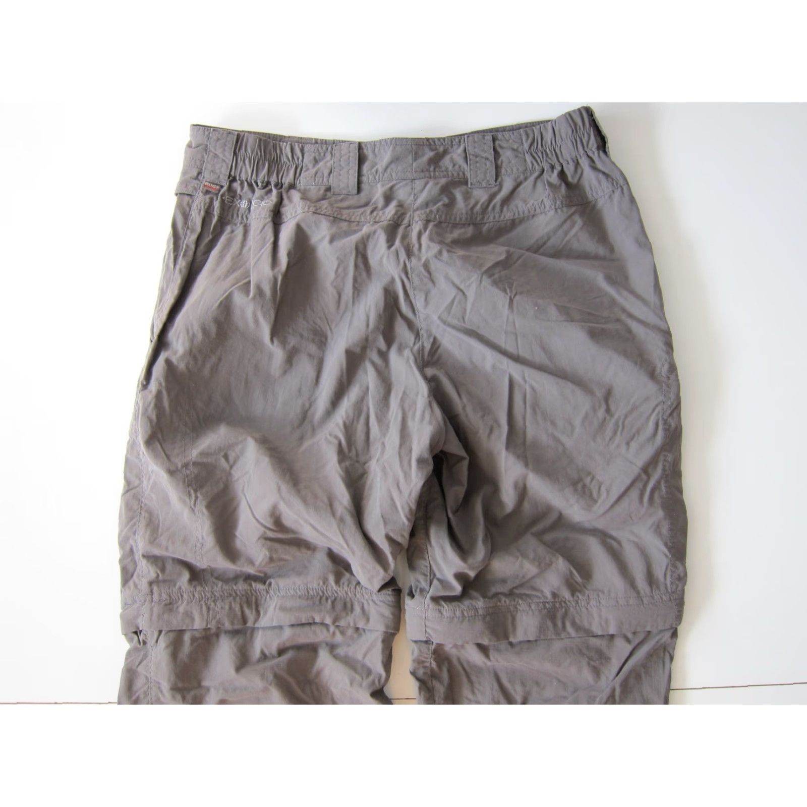 ExOfficio Exofficio Insect Shield Grey Nylon Travel Camp Zip Off Leg Cargo Pant 8 Size 30" / US 8 / IT 44 - 5 Thumbnail