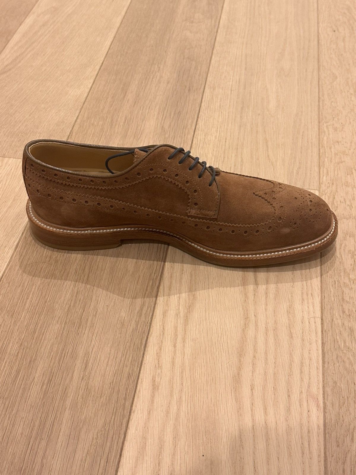 Brunello Cucinelli Brunello Cuccinelli Brogue longwing shoes Size US 10 / EU 43 - 5 Thumbnail