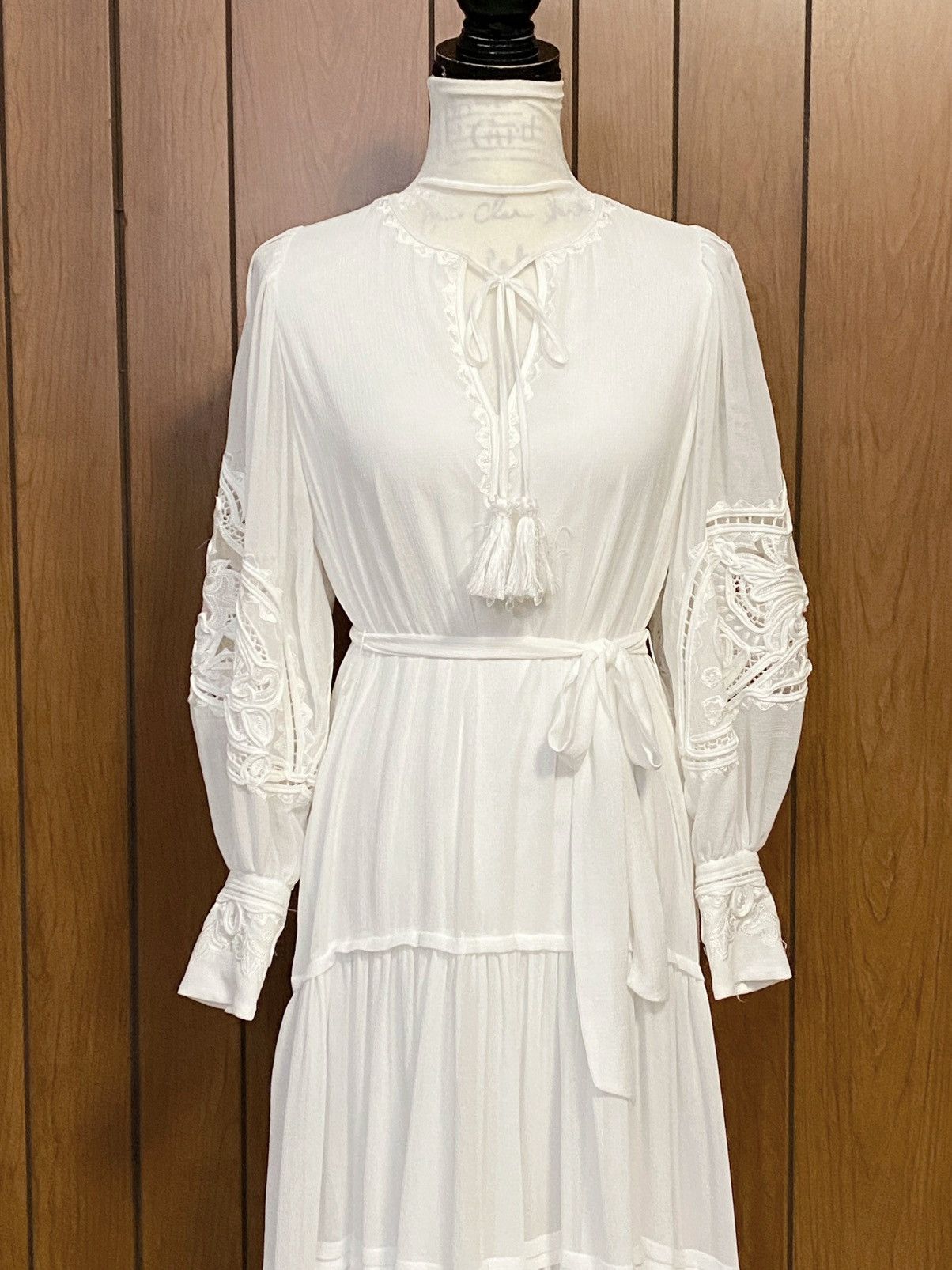 KOBI HALPERIN Kobi Halperin Mira Peasant Midi-Dress size XS Size XS / US 0-2 / IT 36-38 - 8 Thumbnail