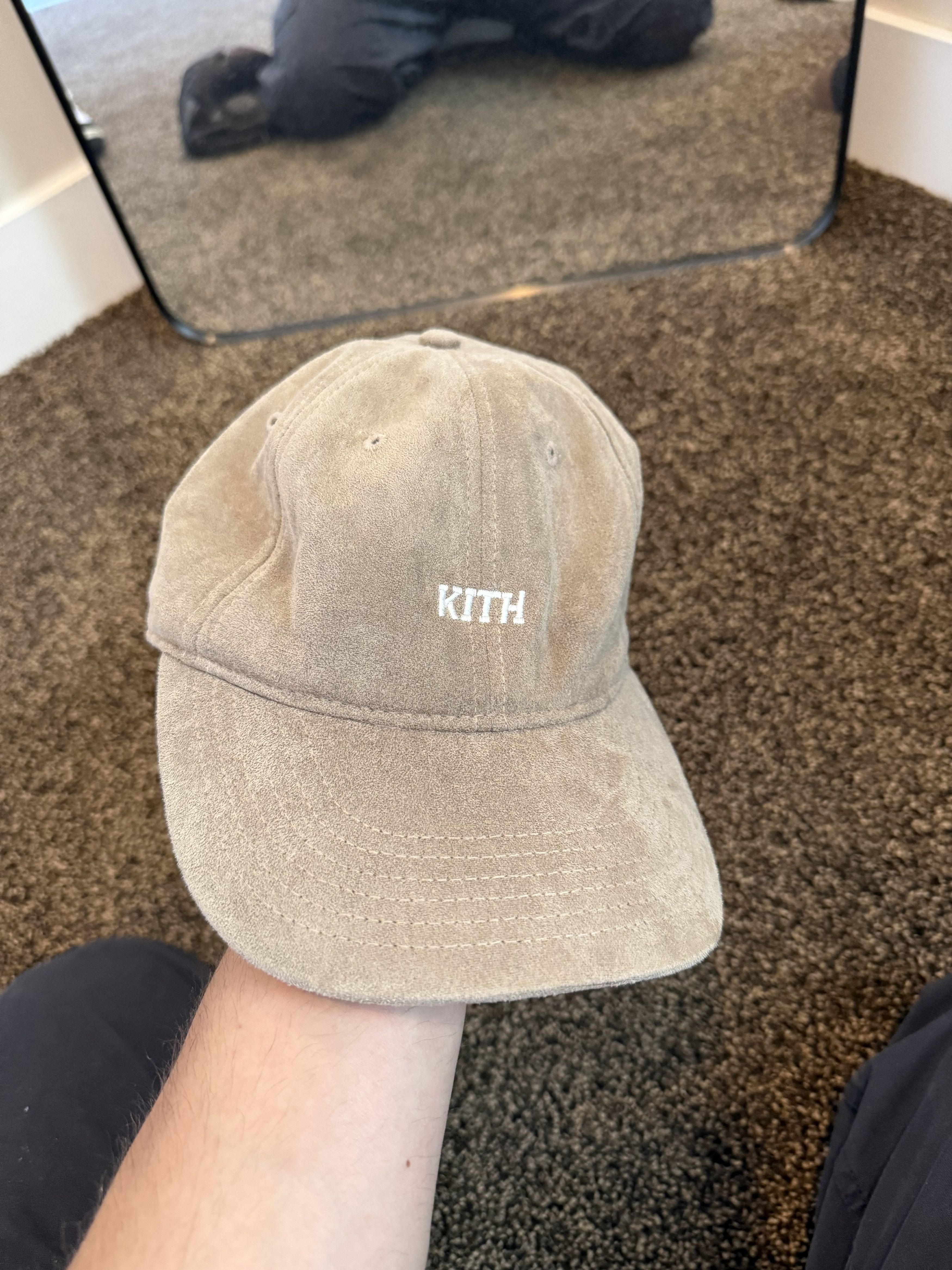 Kith Kith Suede 6-Panel Cap Size ONE SIZE - 1 Thumbnail