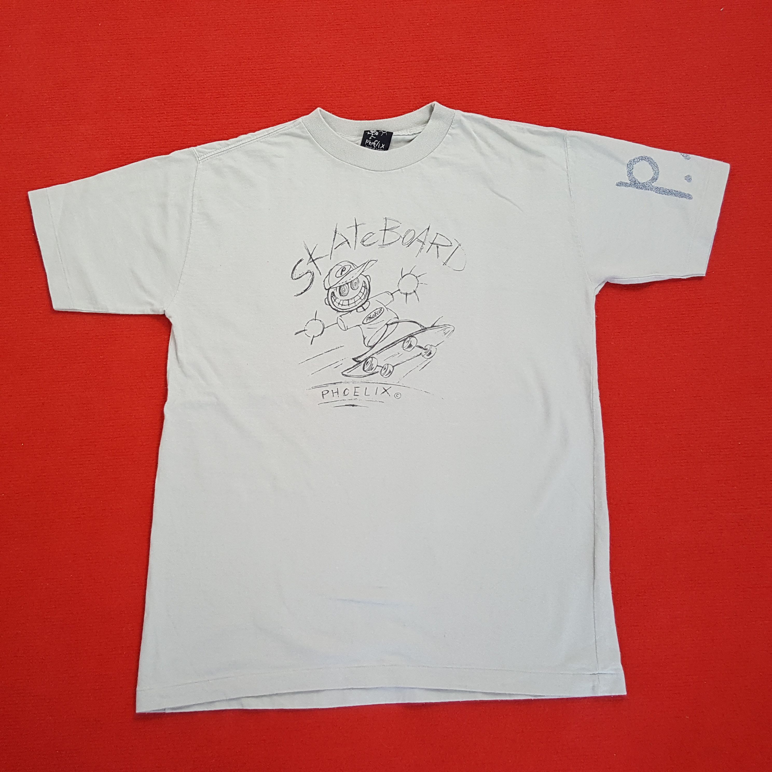 Vintage Skateboard PhoElix Art Drawing Style Vintage Tshirt Size US L / EU 52-54 / 3 - 1 Thumbnail