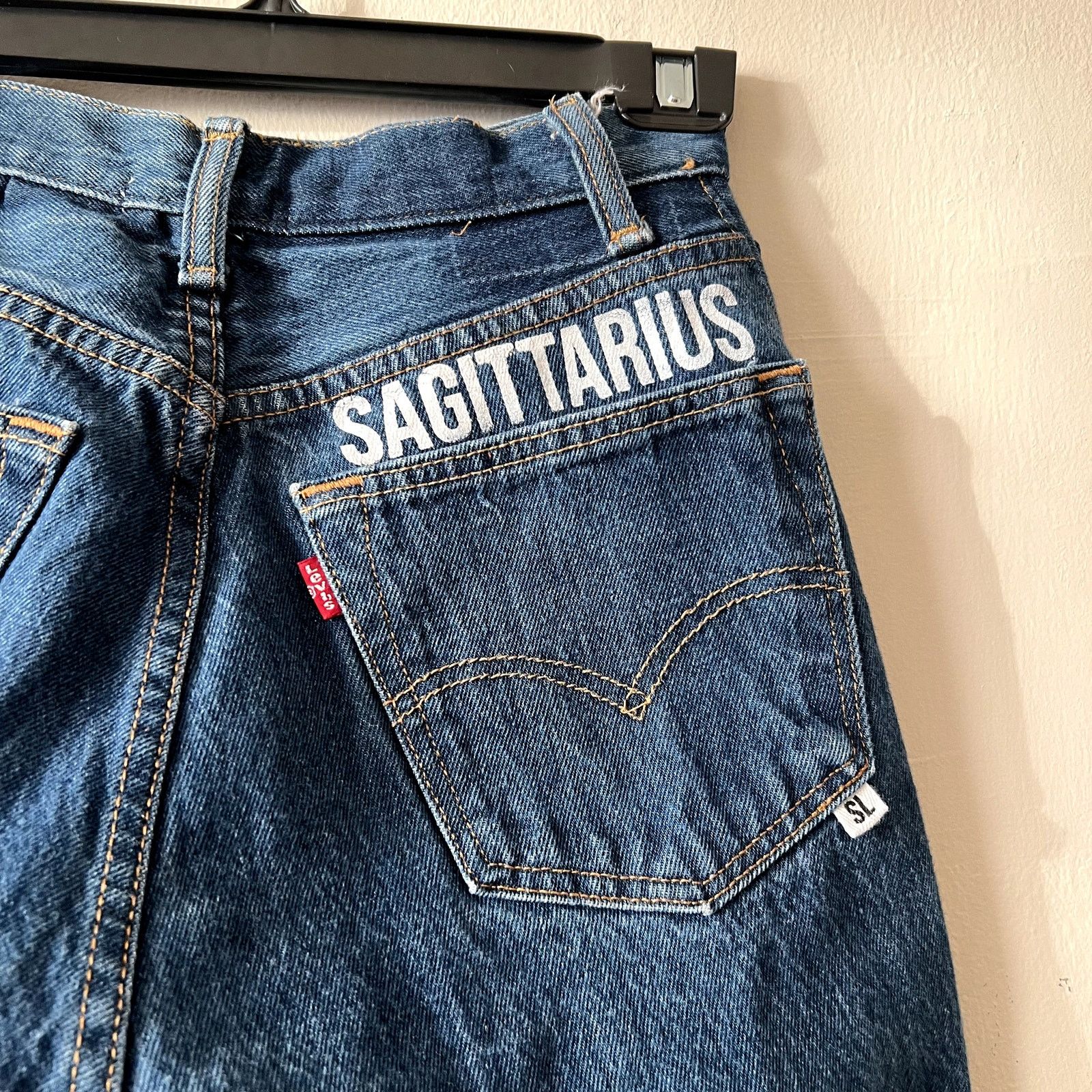 Levi's Samaria Leah blue jeans Levi's size 24 0 Size 25" / US 0 / IT 36 - 4 Thumbnail