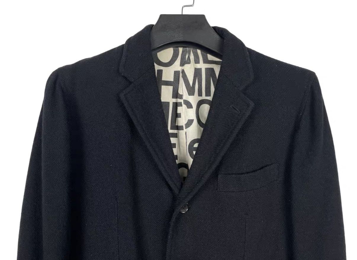 Comme des Garcons Homme Plus Comme des Garçons Homme Plus 05AW Reversible Wool Blazer J31 Size US S / EU 44-46 / 1 - 3 Thumbnail