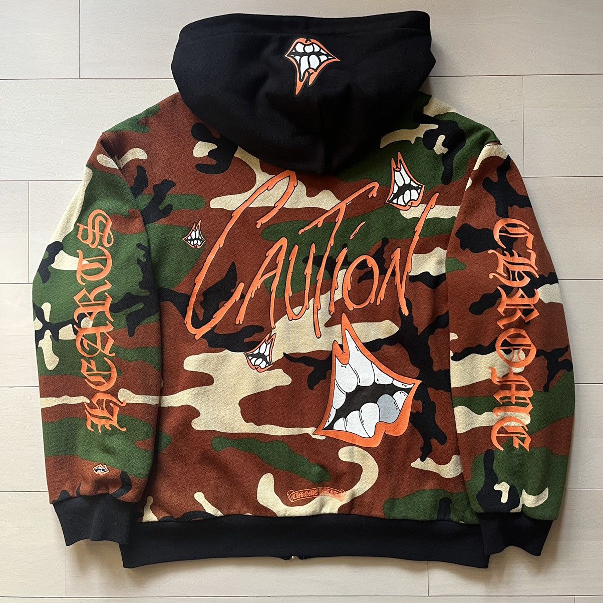 Chrome Hearts Chrome Hearts Matty Boy camo dagger zip hoodie stk size L Size US L / EU 52-54 / 3 - 2 Thumbnail