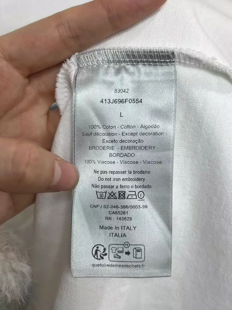 Dior Dior 1947 Short Sleeve T-2505 Size US L / EU 52-54 / 3 - 3 Thumbnail