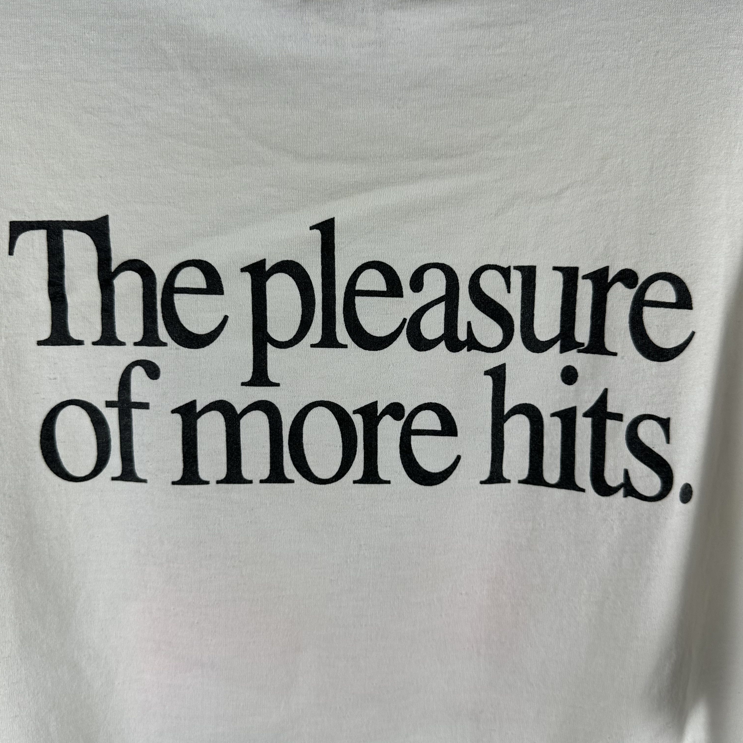 Vintage 80s Wolfram Video The Pleasure of More Hits Movie Store Tee Size US XL / EU 56 / 4 - 4 Thumbnail