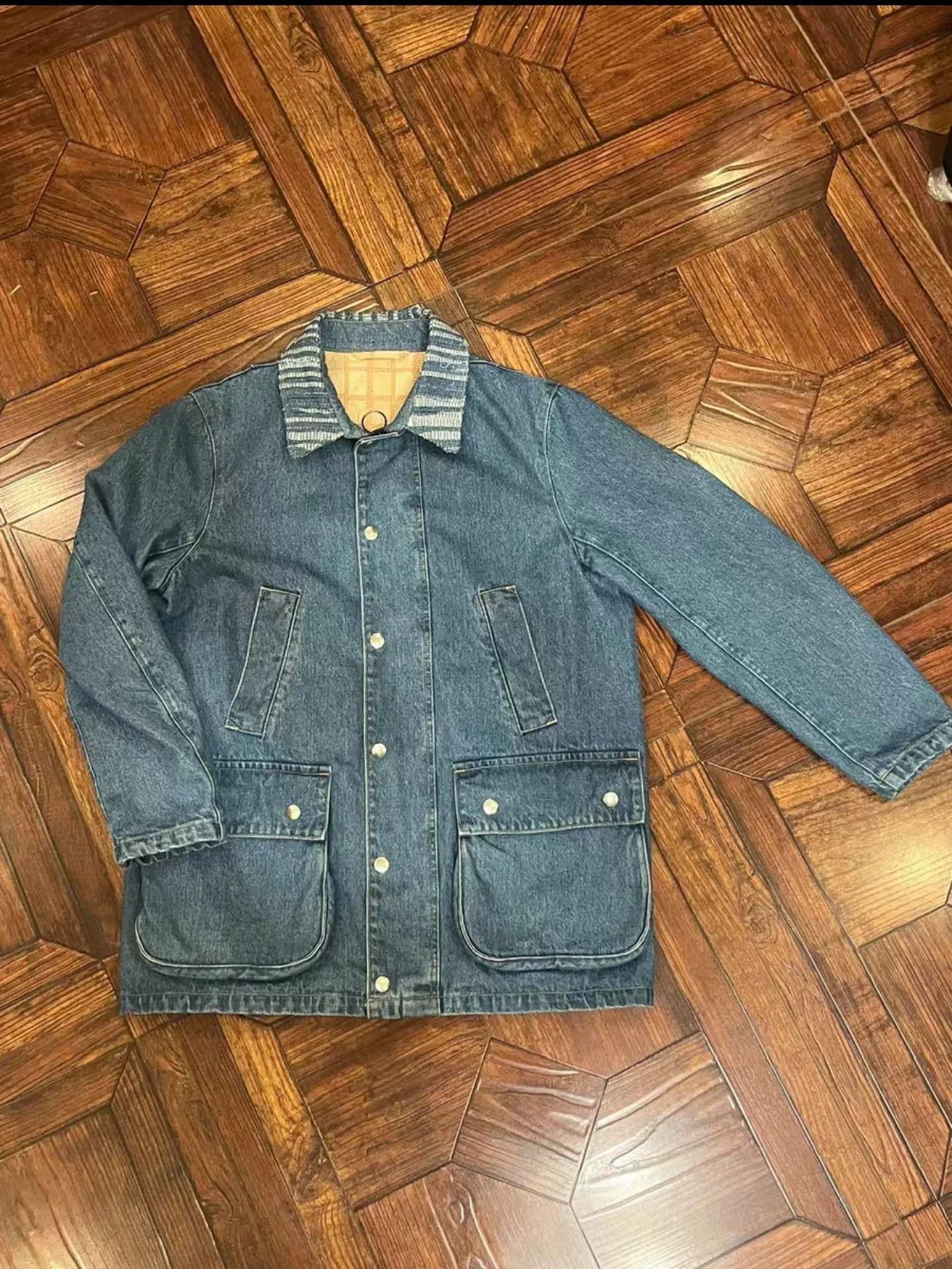 KUON Kuon Heavy Washed Denim Jacket Size US M / EU 48-50 / 2 - 1 Preview