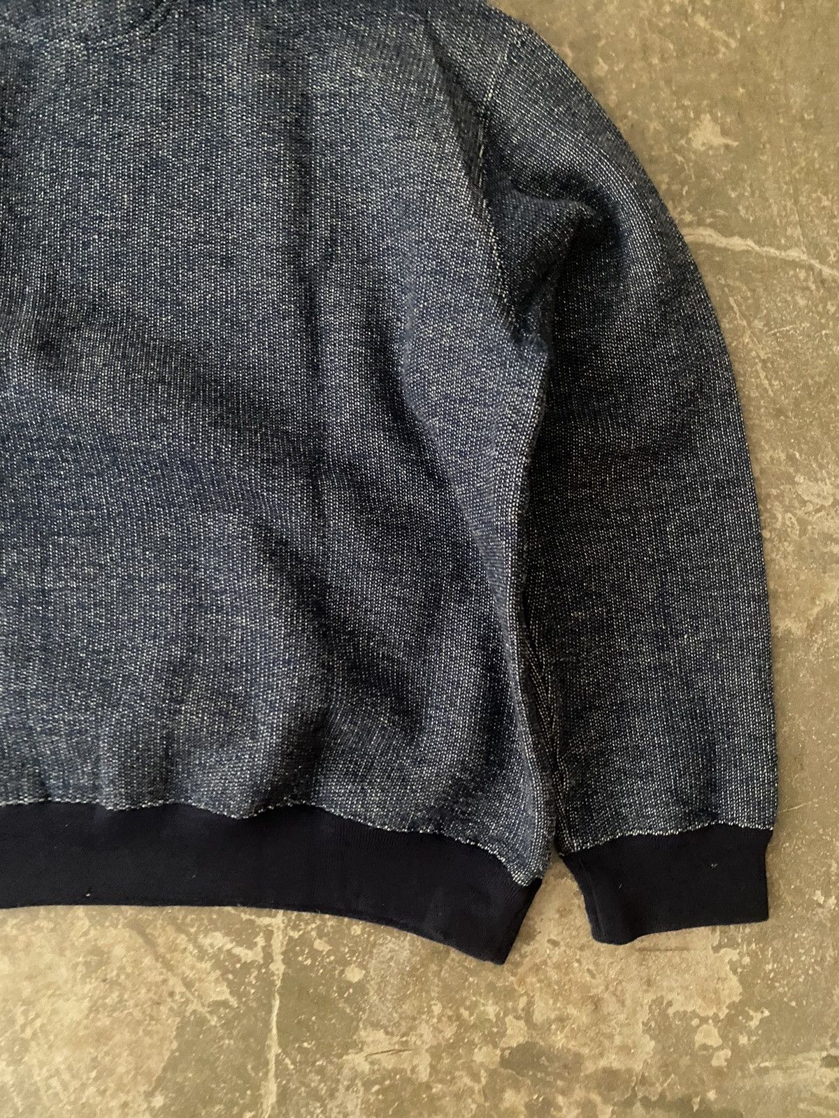 Porter Classic Porter Classic Indigo Hoodie Kapital Visvim Blue Blue Japan Size US XXL / EU 58 / 5 - 7 Thumbnail