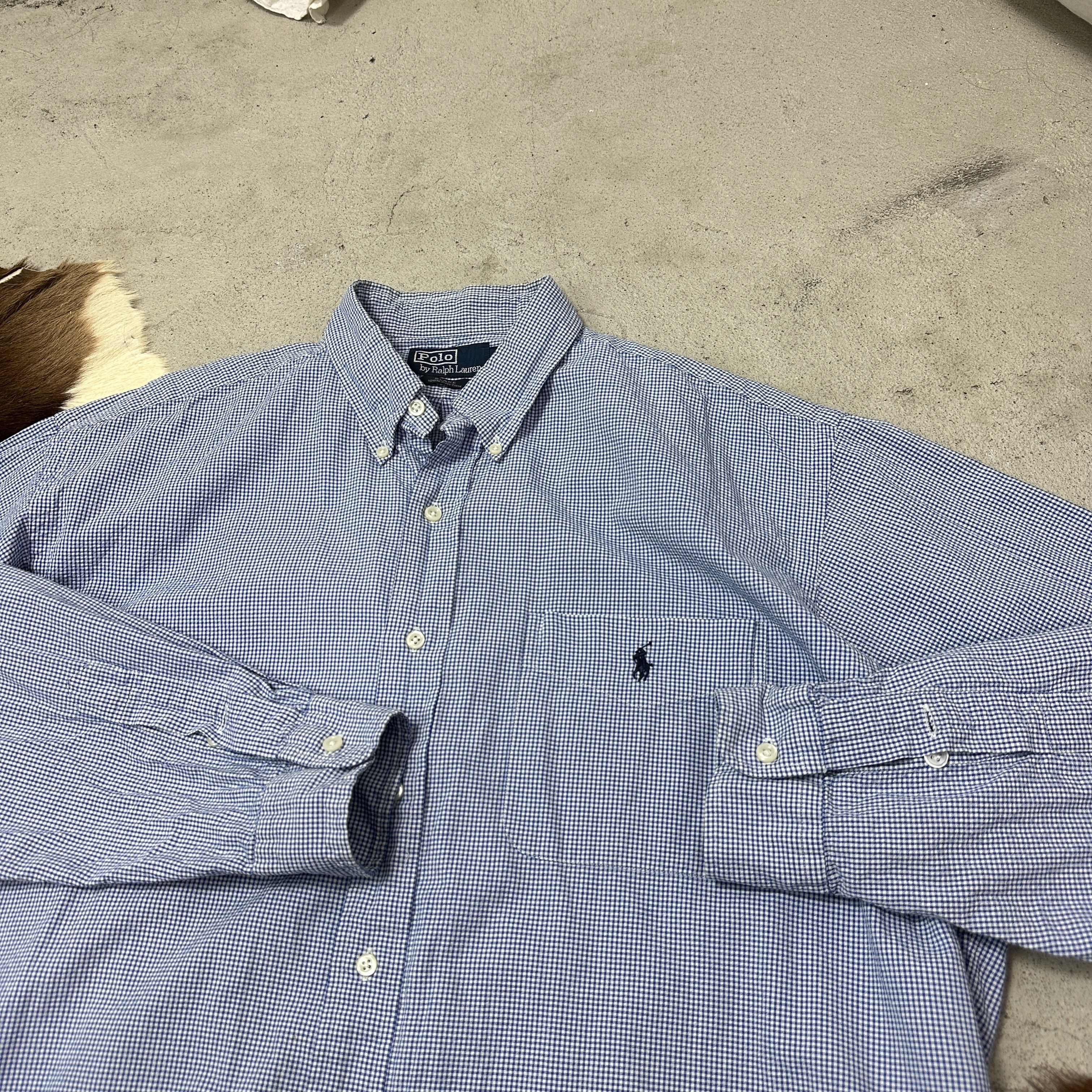 Polo Ralph Lauren Vintage Vichy Gingham Polo Ralph Lauren Button Down Shirt Size US L / EU 52-54 / 3 - 6 Thumbnail